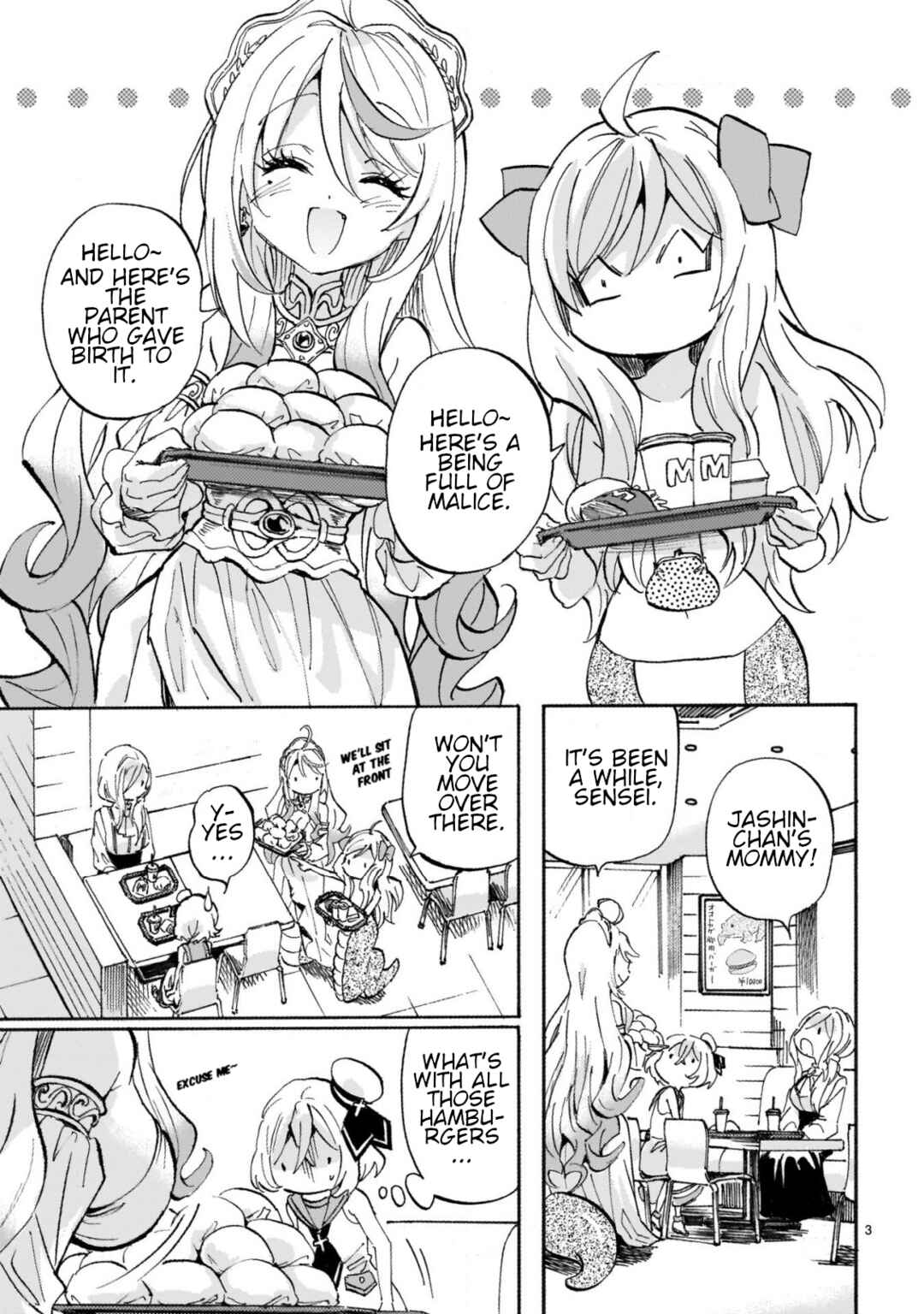 Page 3 Chapter 265 Jashin-chan Dropkick