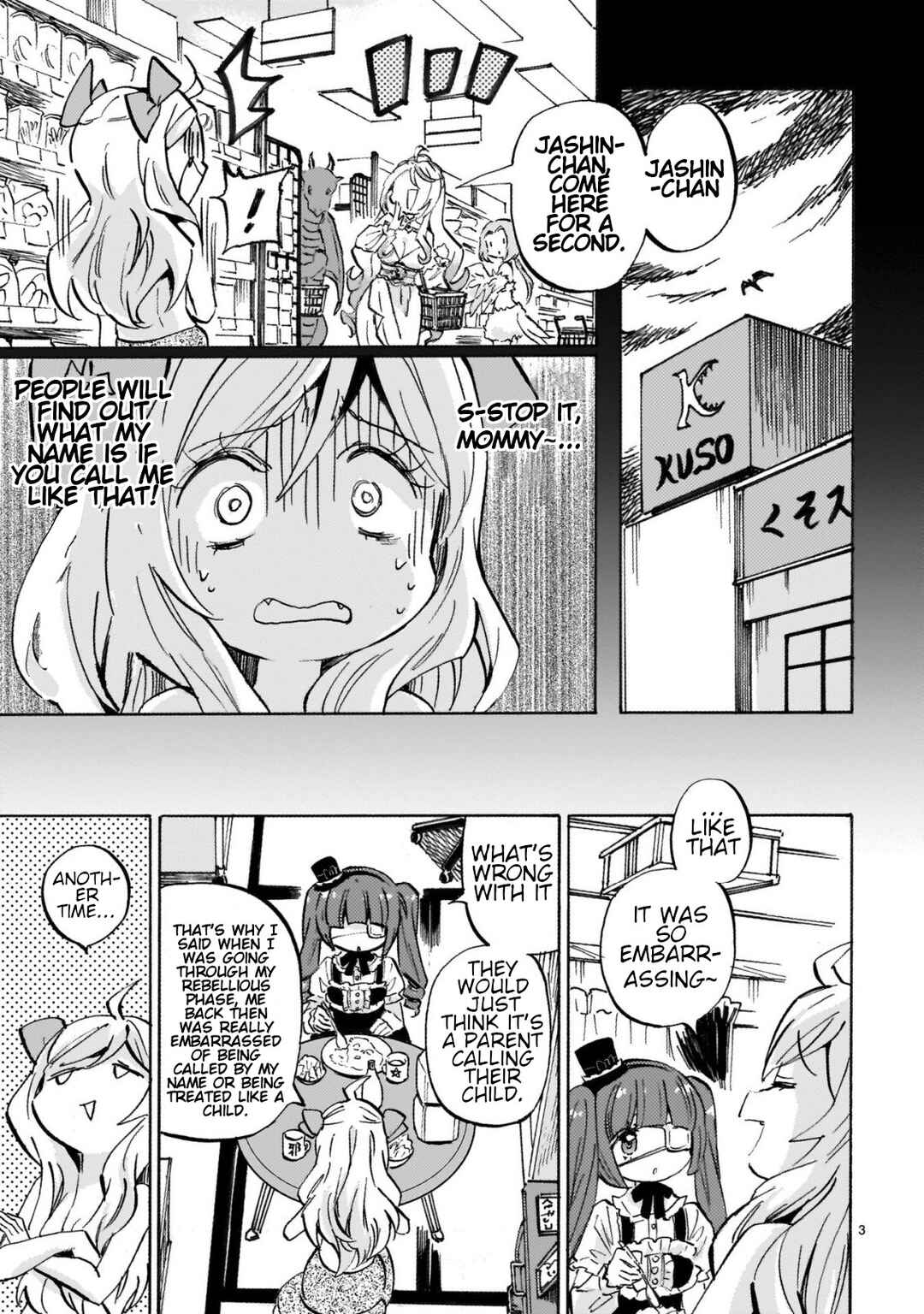 Page 3 Chapter 263 Jashin-chan Dropkick