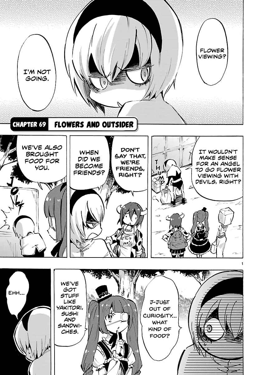 Page 1 Chapter 69 Jashin-chan Dropkick
