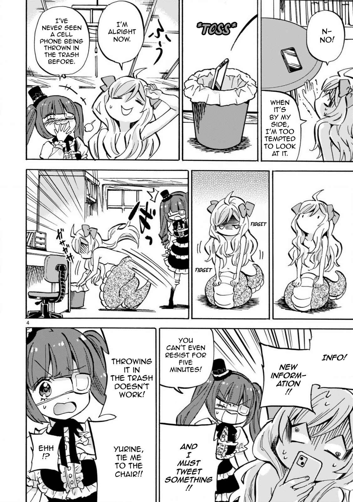 Page 4 Chapter 214 Jashin-chan Dropkick