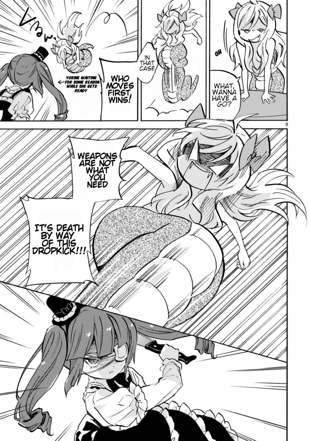 Page 9 Chapter 268 Jashin-chan Dropkick