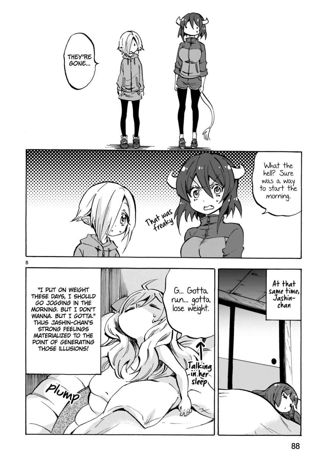 Page 8 Chapter 128 Jashin-chan Dropkick