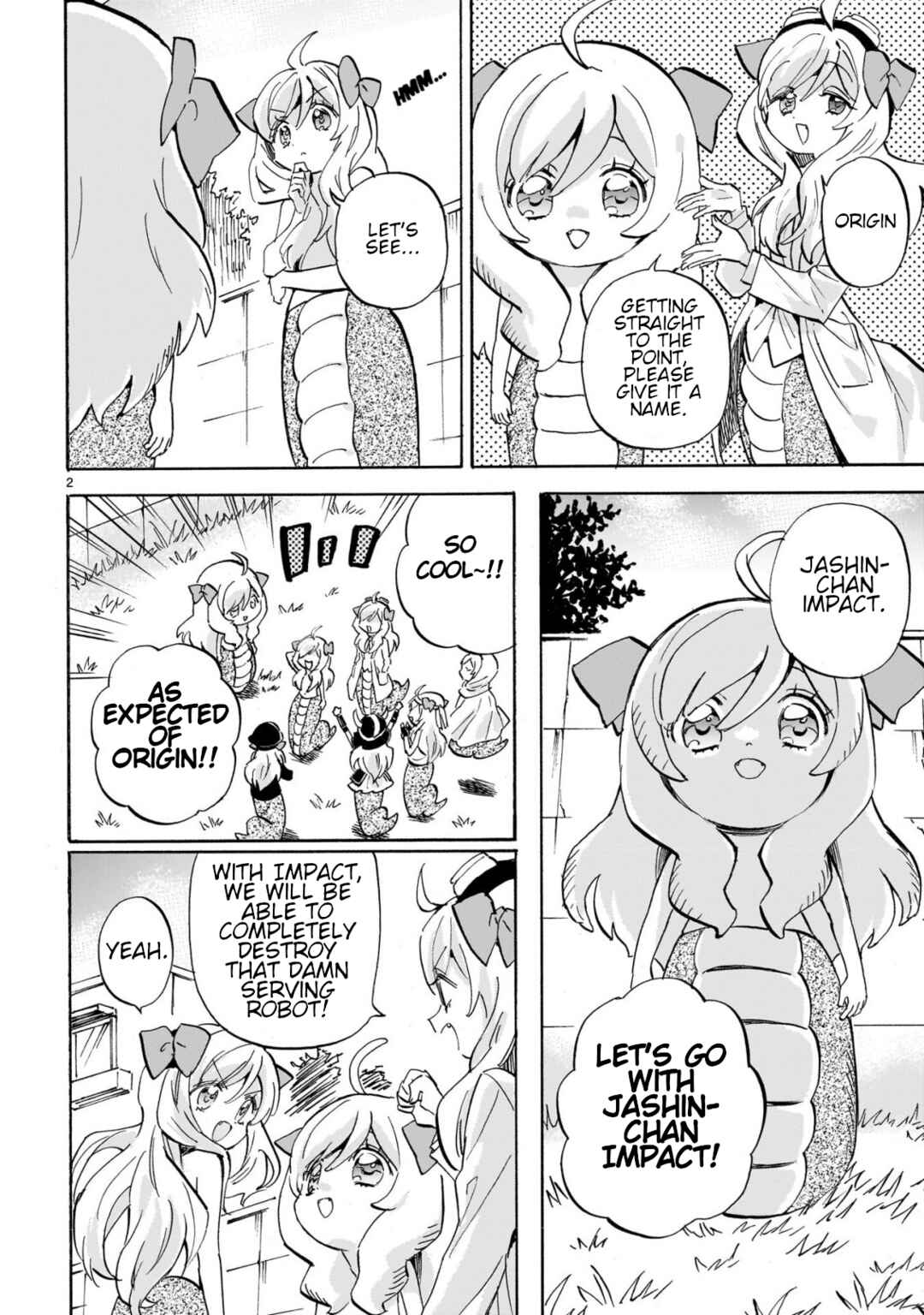 Page 2 Chapter 284 Jashin-chan Dropkick