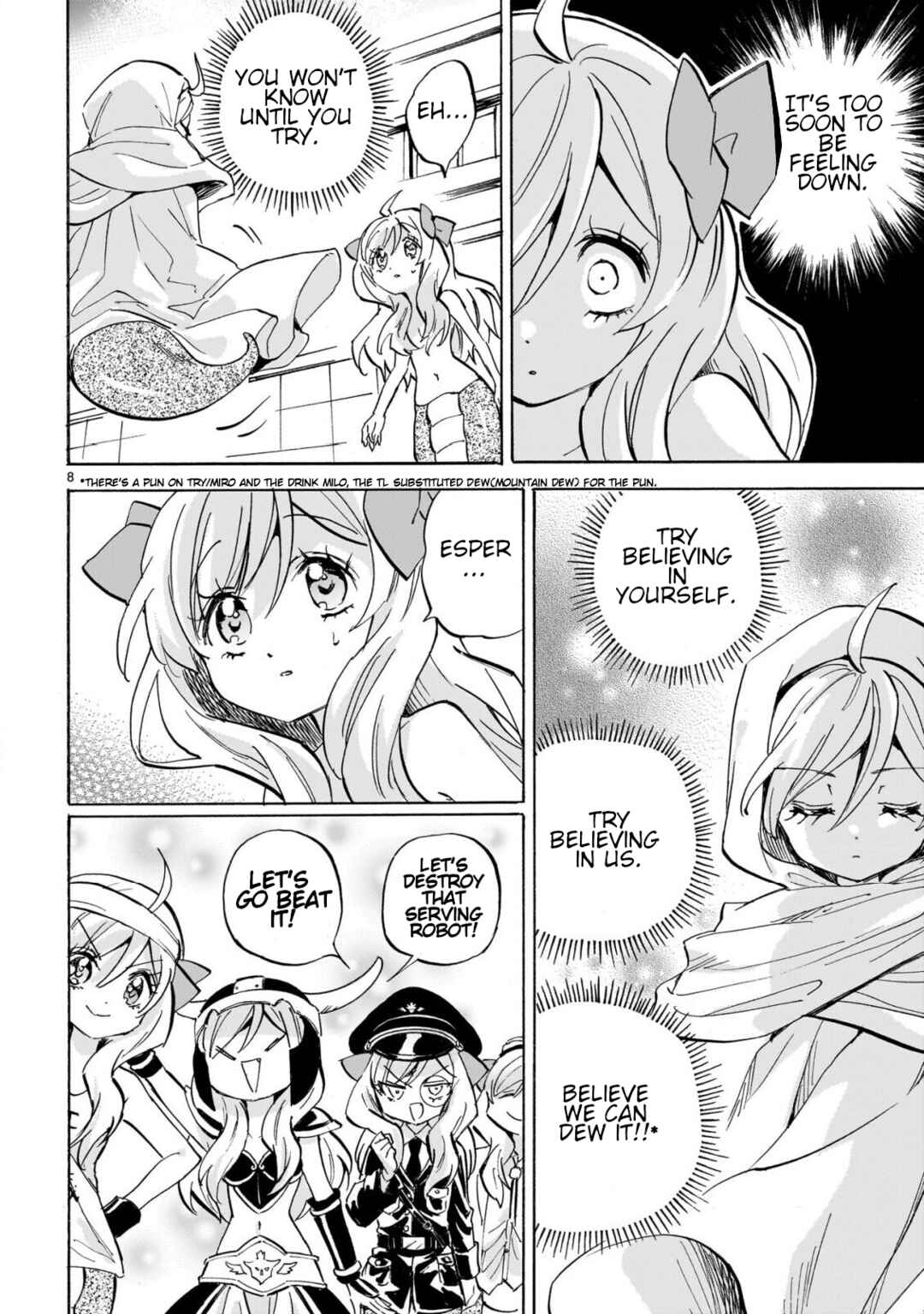 Page 8 Chapter 284 Jashin-chan Dropkick