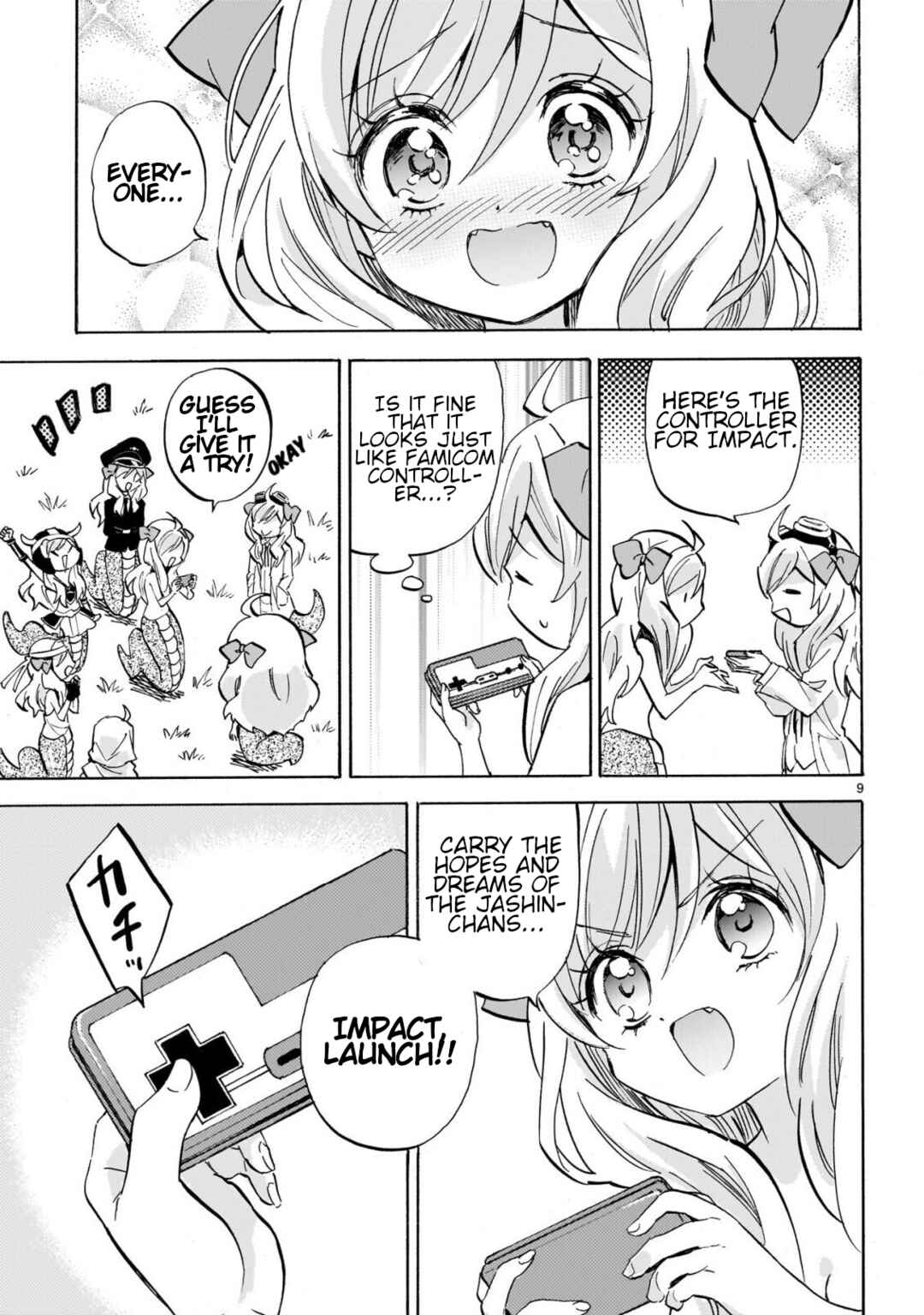 Page 9 Chapter 284 Jashin-chan Dropkick
