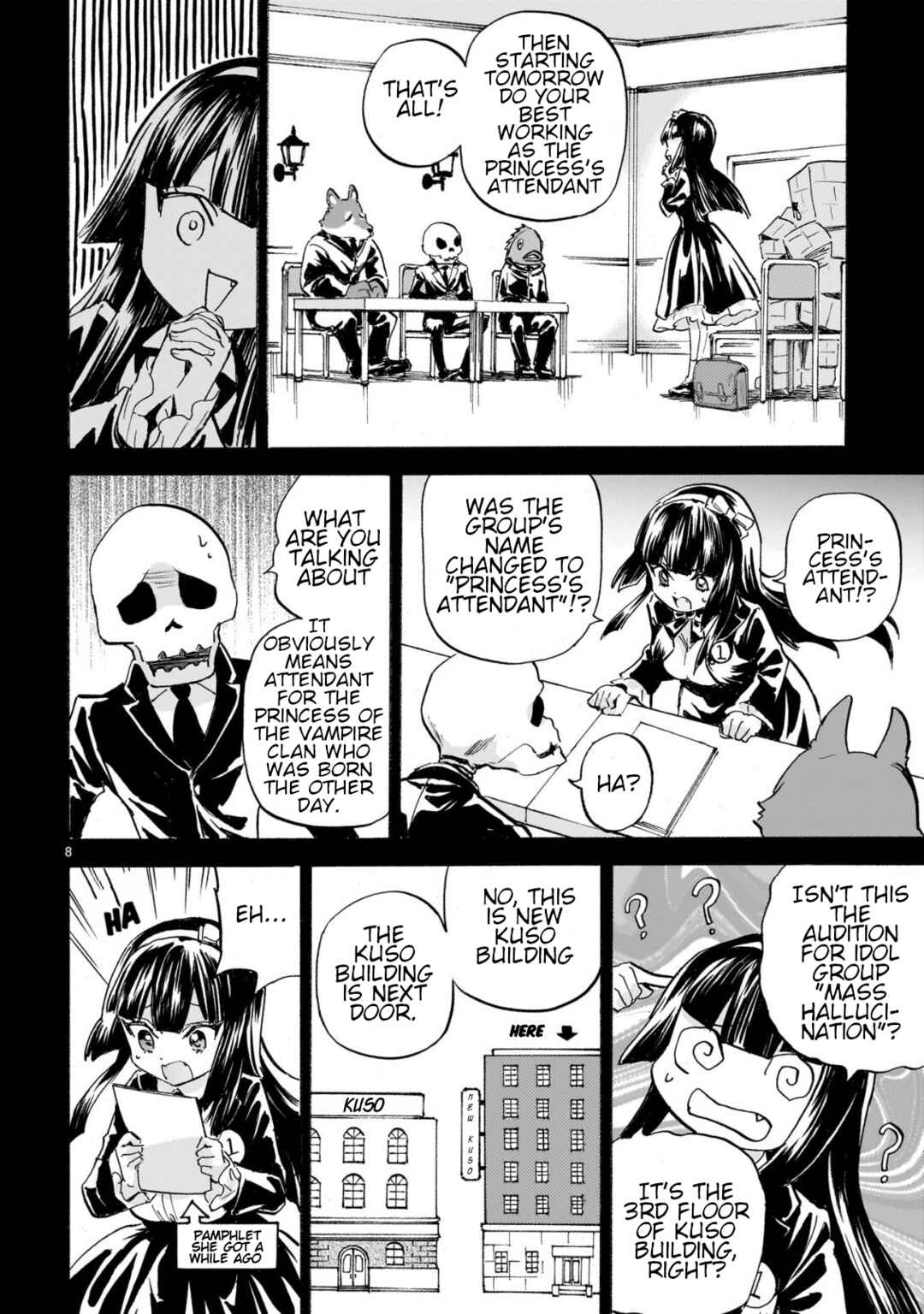 Page 8 Chapter 274 Jashin-chan Dropkick