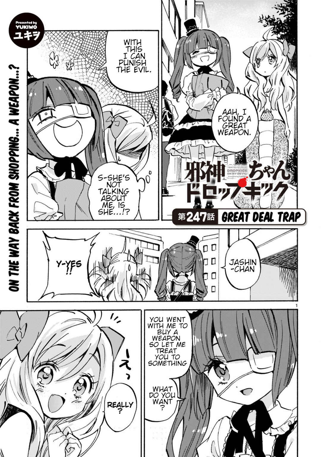Page 1 Chapter 252 Jashin-chan Dropkick