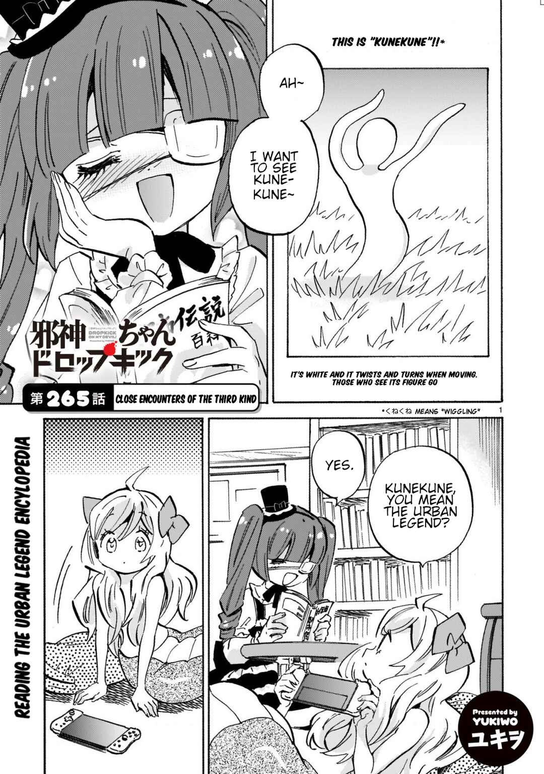 Page 1 Chapter 270 Jashin-chan Dropkick