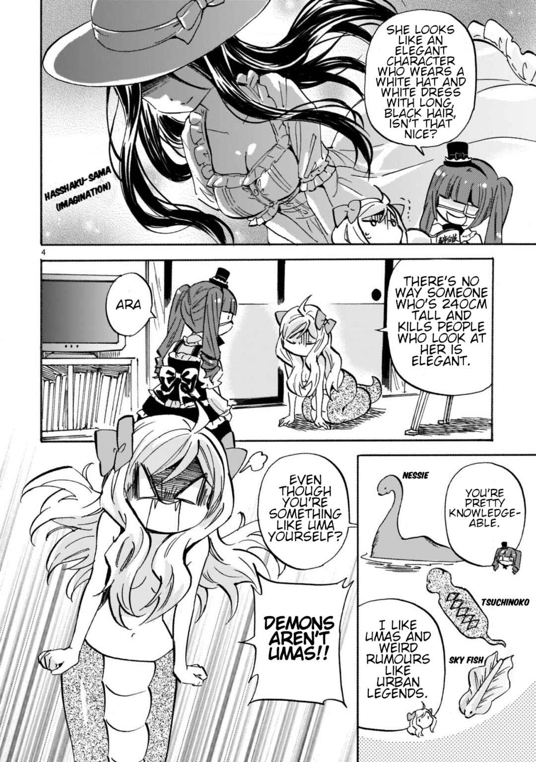 Page 4 Chapter 270 Jashin-chan Dropkick