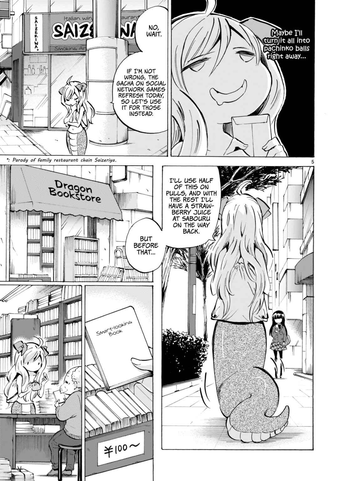 Page 5 Chapter 116 Jashin-chan Dropkick