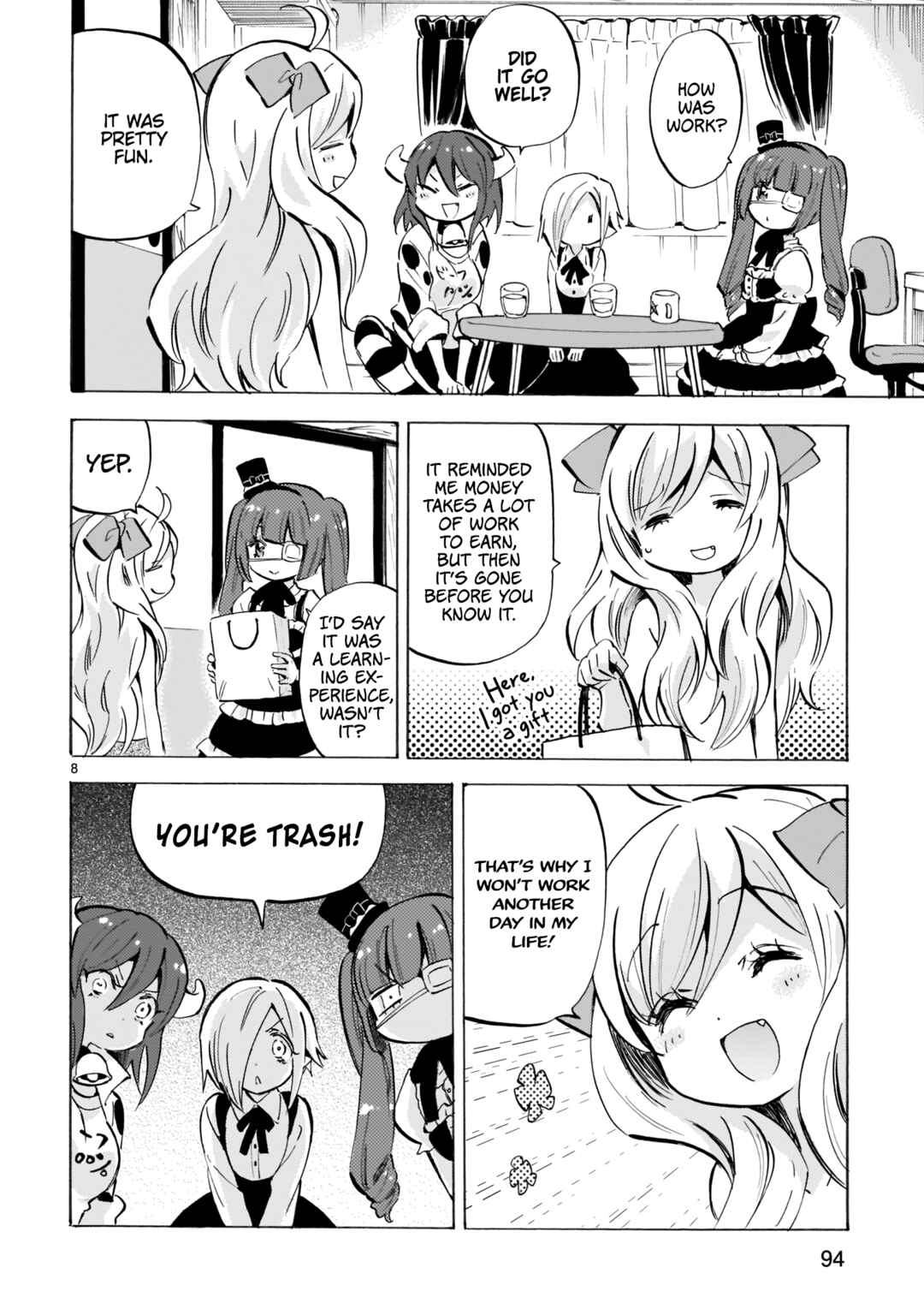 Page 8 Chapter 116 Jashin-chan Dropkick