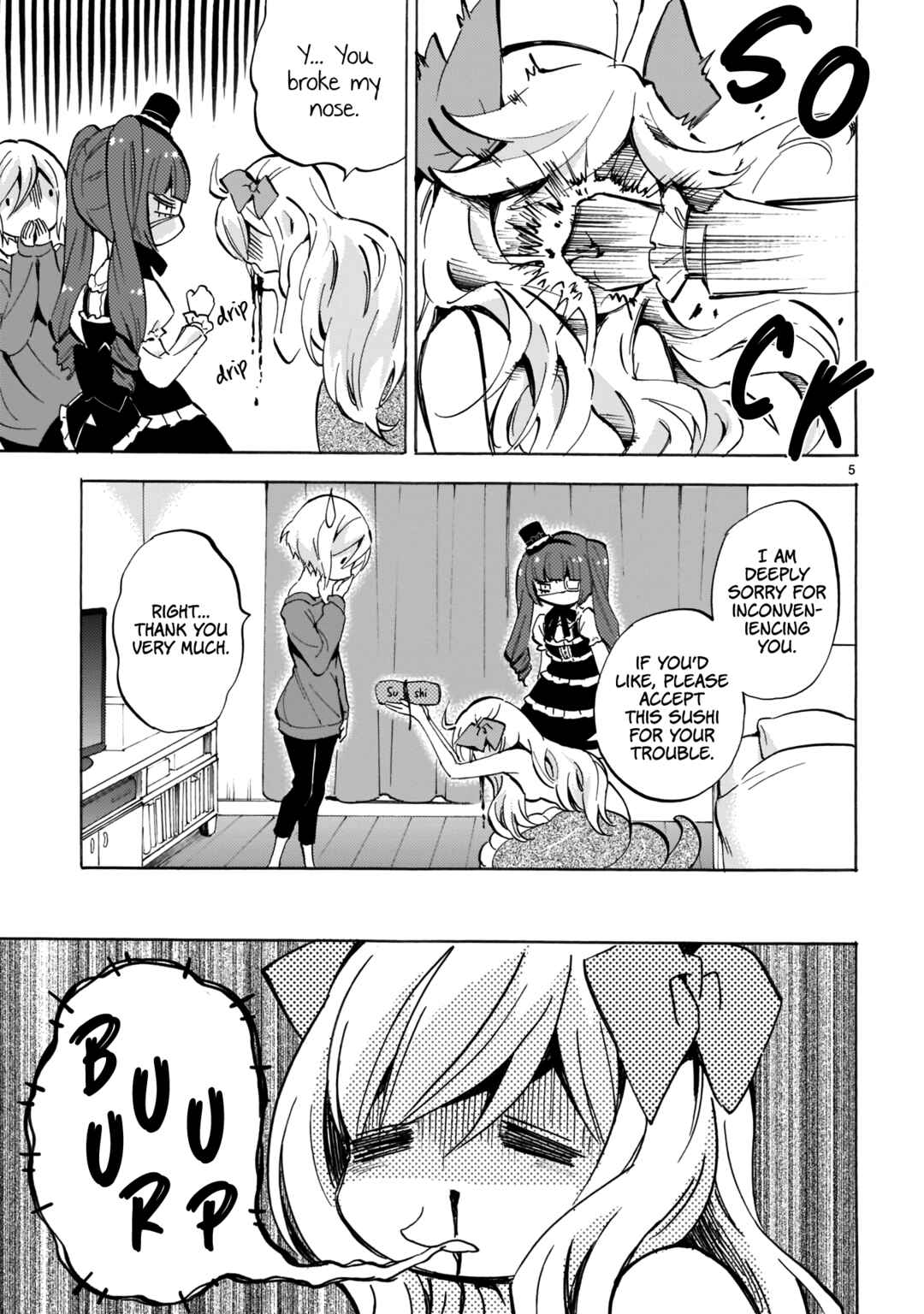 Page 5 Chapter 123 Jashin-chan Dropkick