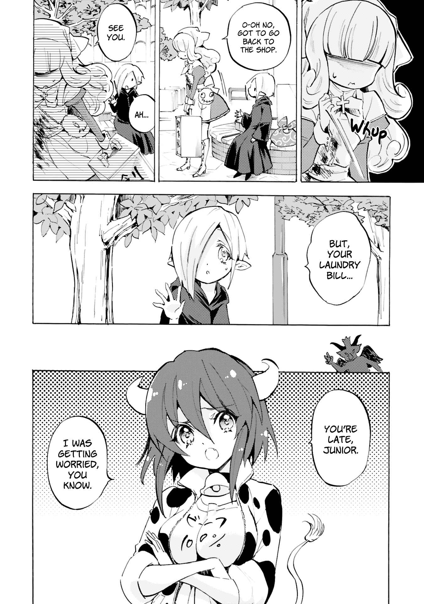 Page 8 Chapter 90 Jashin-chan Dropkick