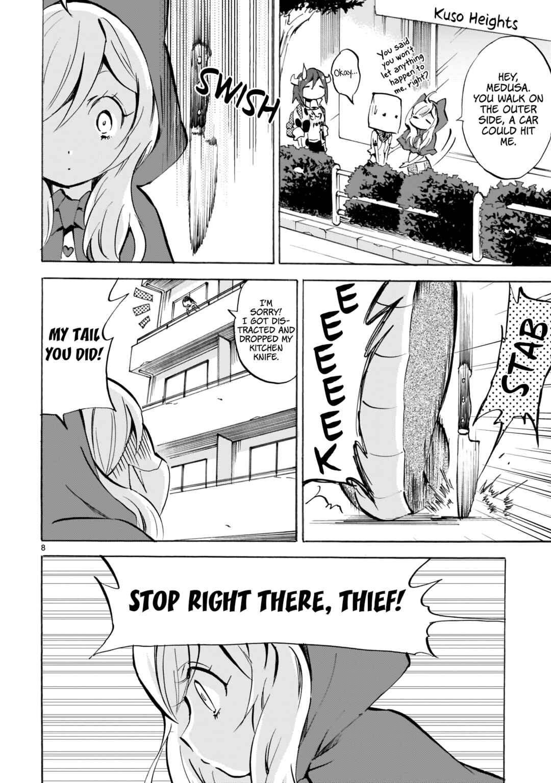 Page 8 Chapter 112 Jashin-chan Dropkick