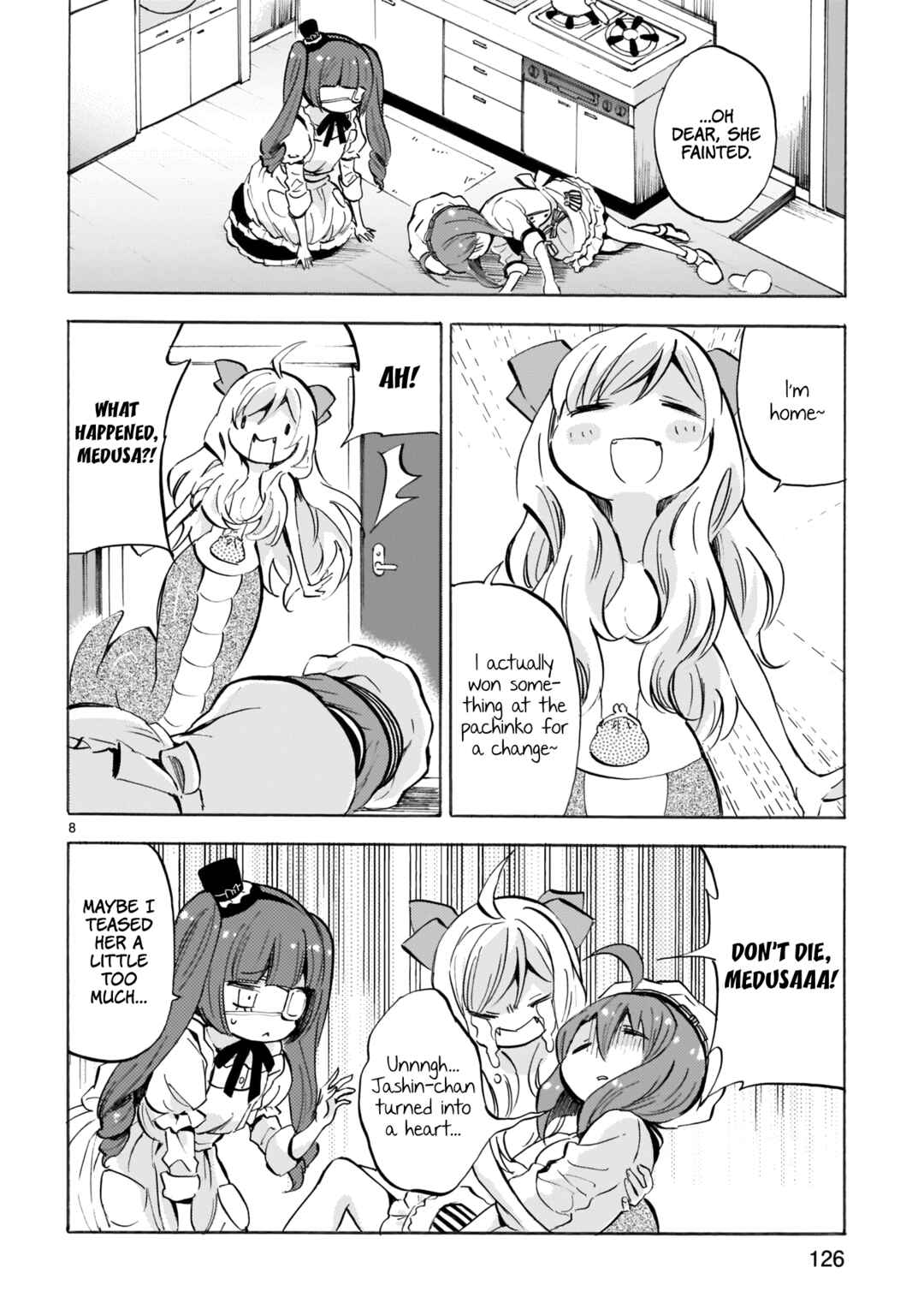Page 8 Chapter 119 Jashin-chan Dropkick