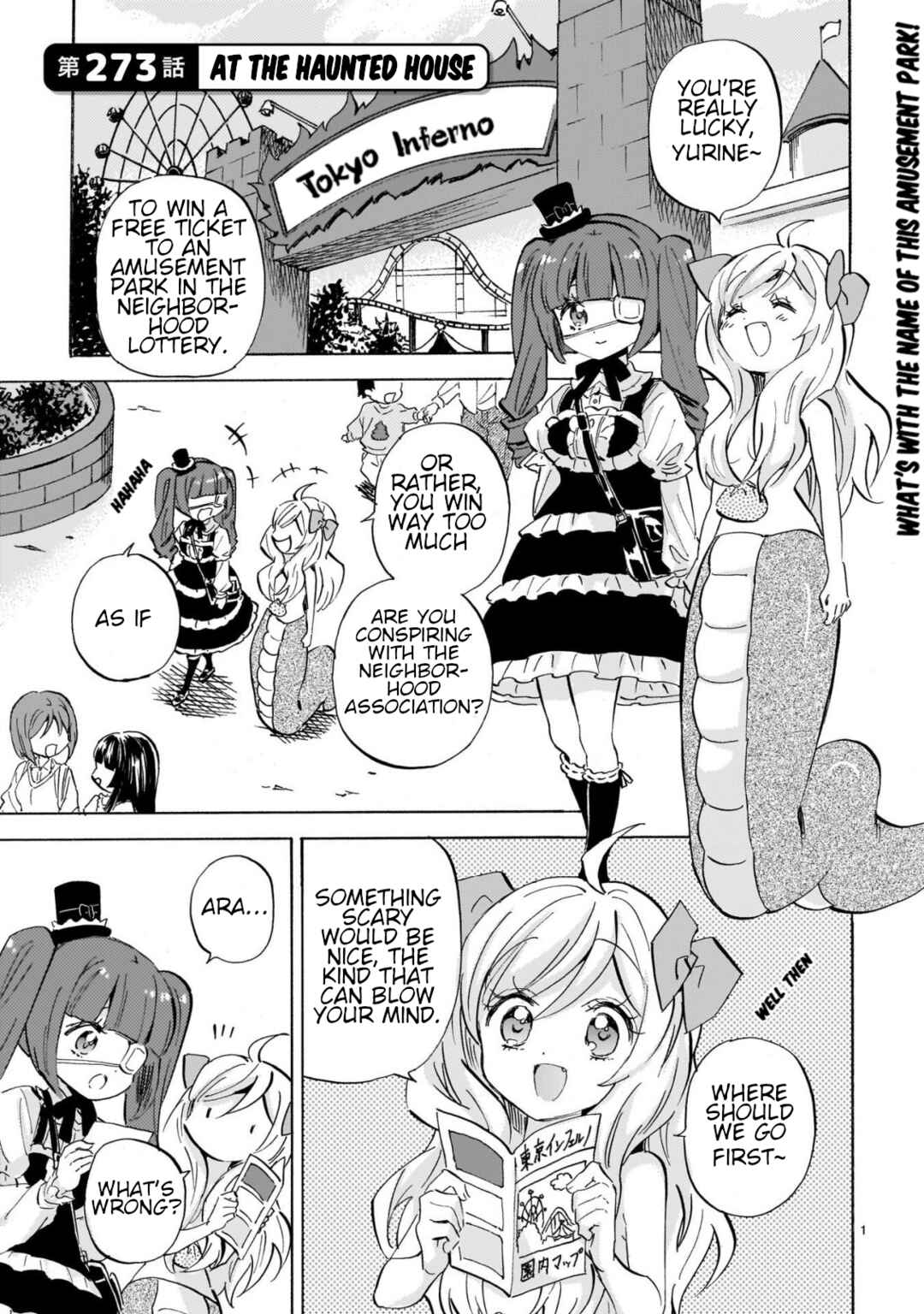 Page 1 Chapter 278 Jashin-chan Dropkick