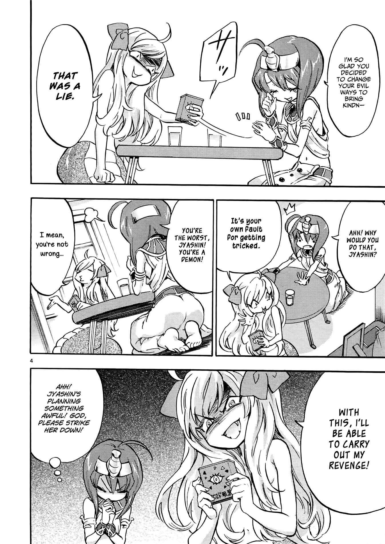 Page 4 Chapter 33 Jashin-chan Dropkick