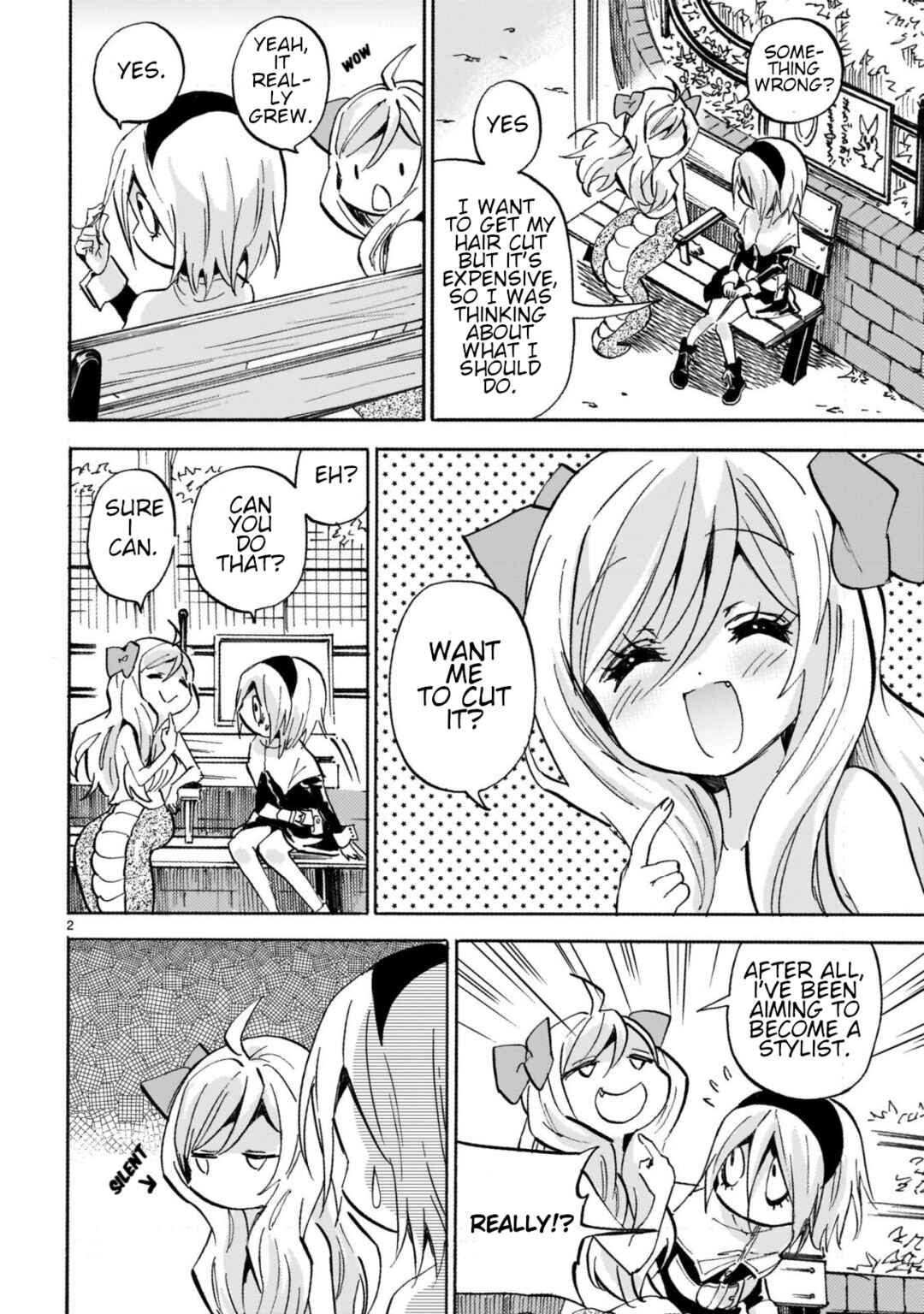 Page 2 Chapter 266 Jashin-chan Dropkick