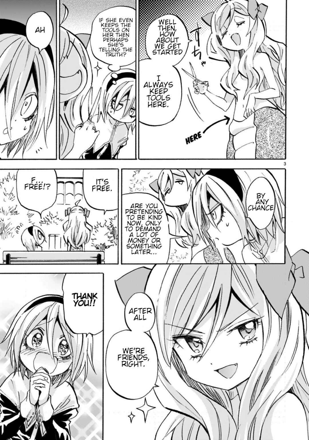 Page 3 Chapter 266 Jashin-chan Dropkick