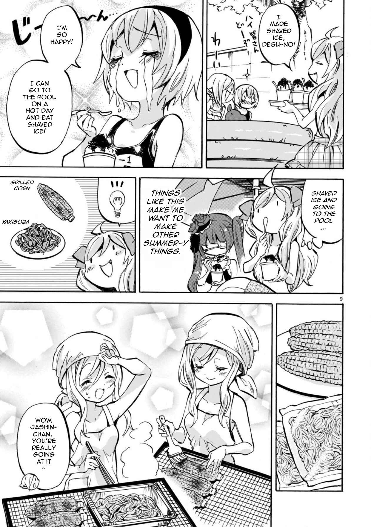 Page 9 Chapter 204 Jashin-chan Dropkick