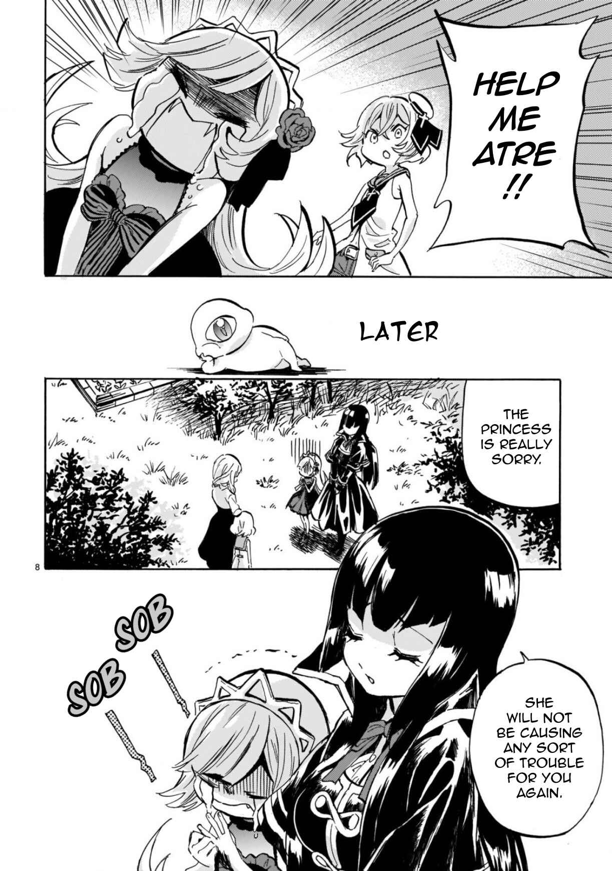 Page 8 Chapter 206 Jashin-chan Dropkick
