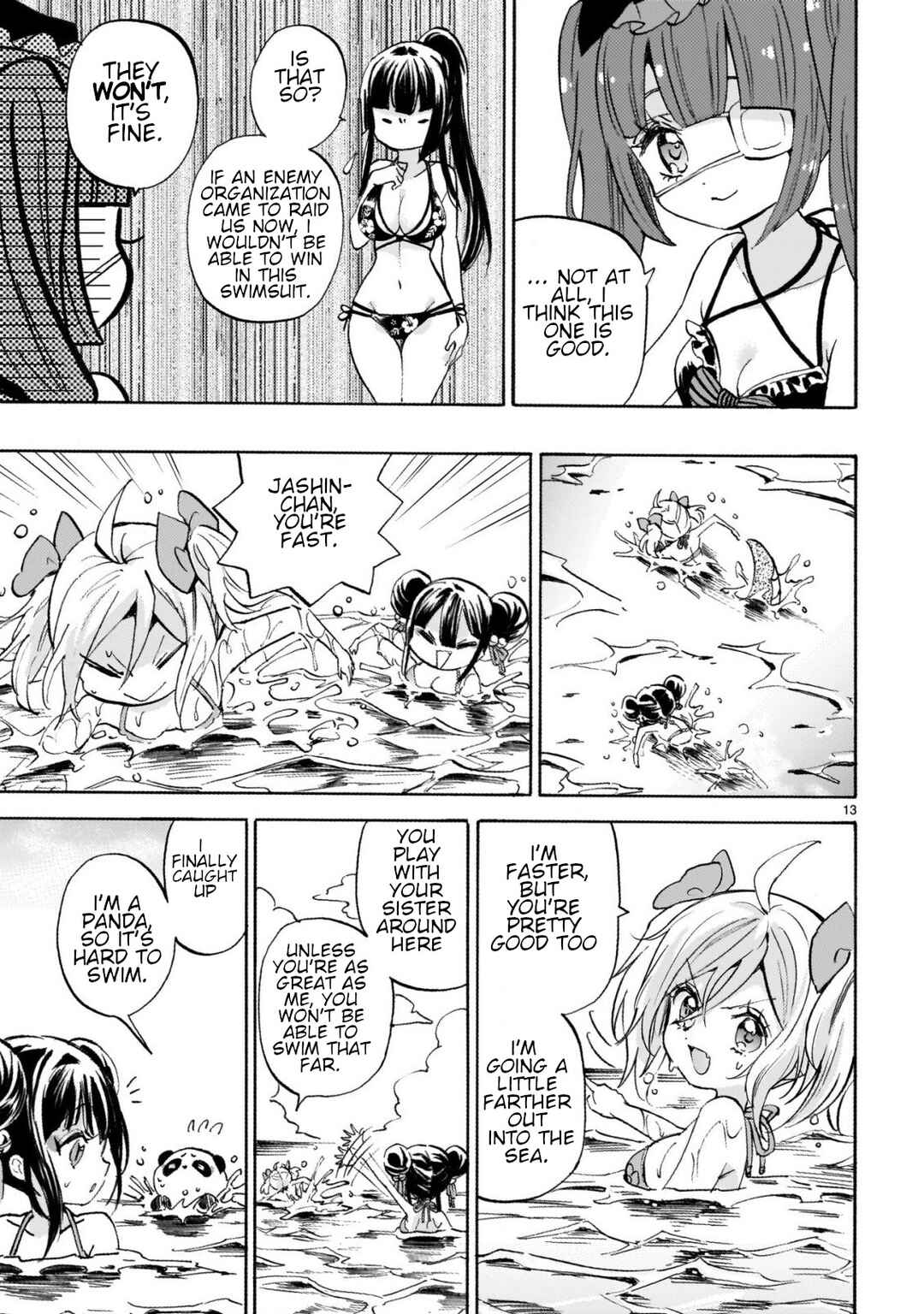 Page 13 Chapter 243 Jashin-chan Dropkick