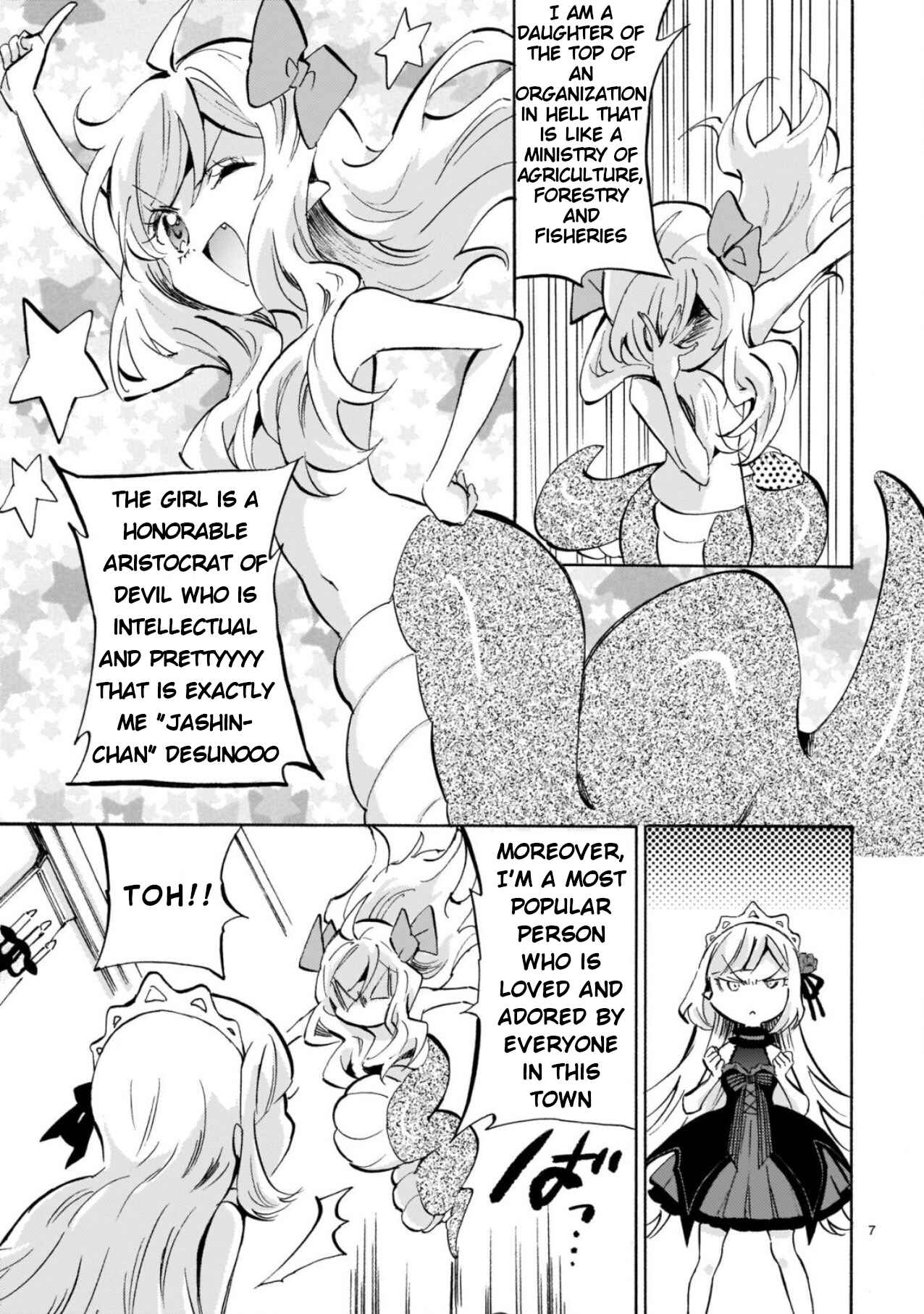 Page 7 Chapter 191 Jashin-chan Dropkick