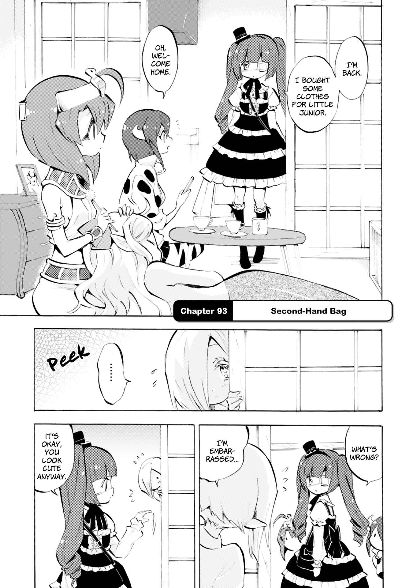 Page 1 Chapter 93 Jashin-chan Dropkick