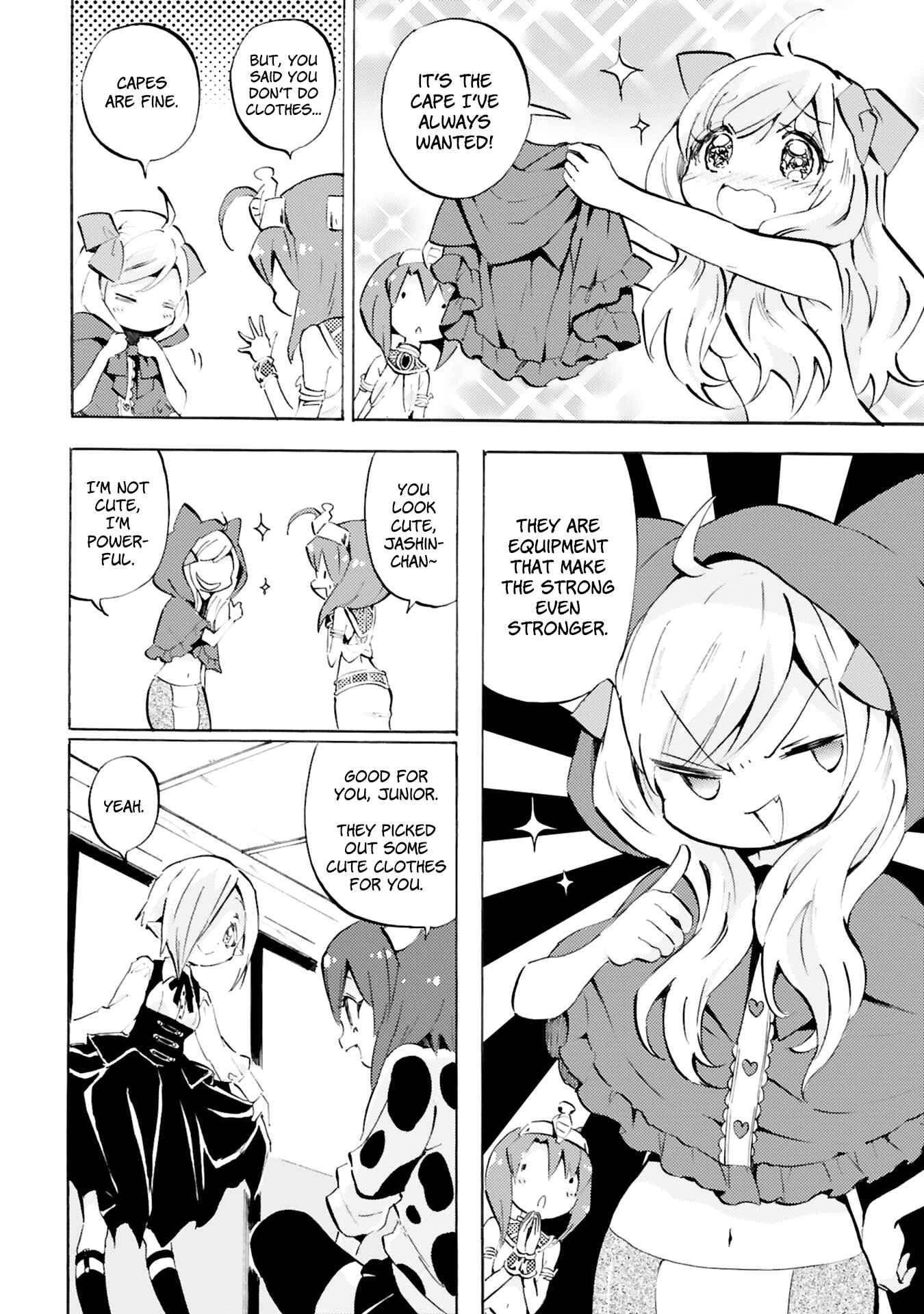 Page 4 Chapter 93 Jashin-chan Dropkick