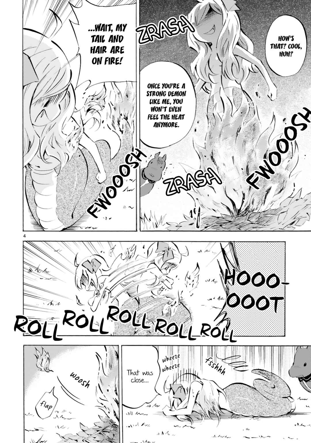 Page 4 Chapter 106 Jashin-chan Dropkick