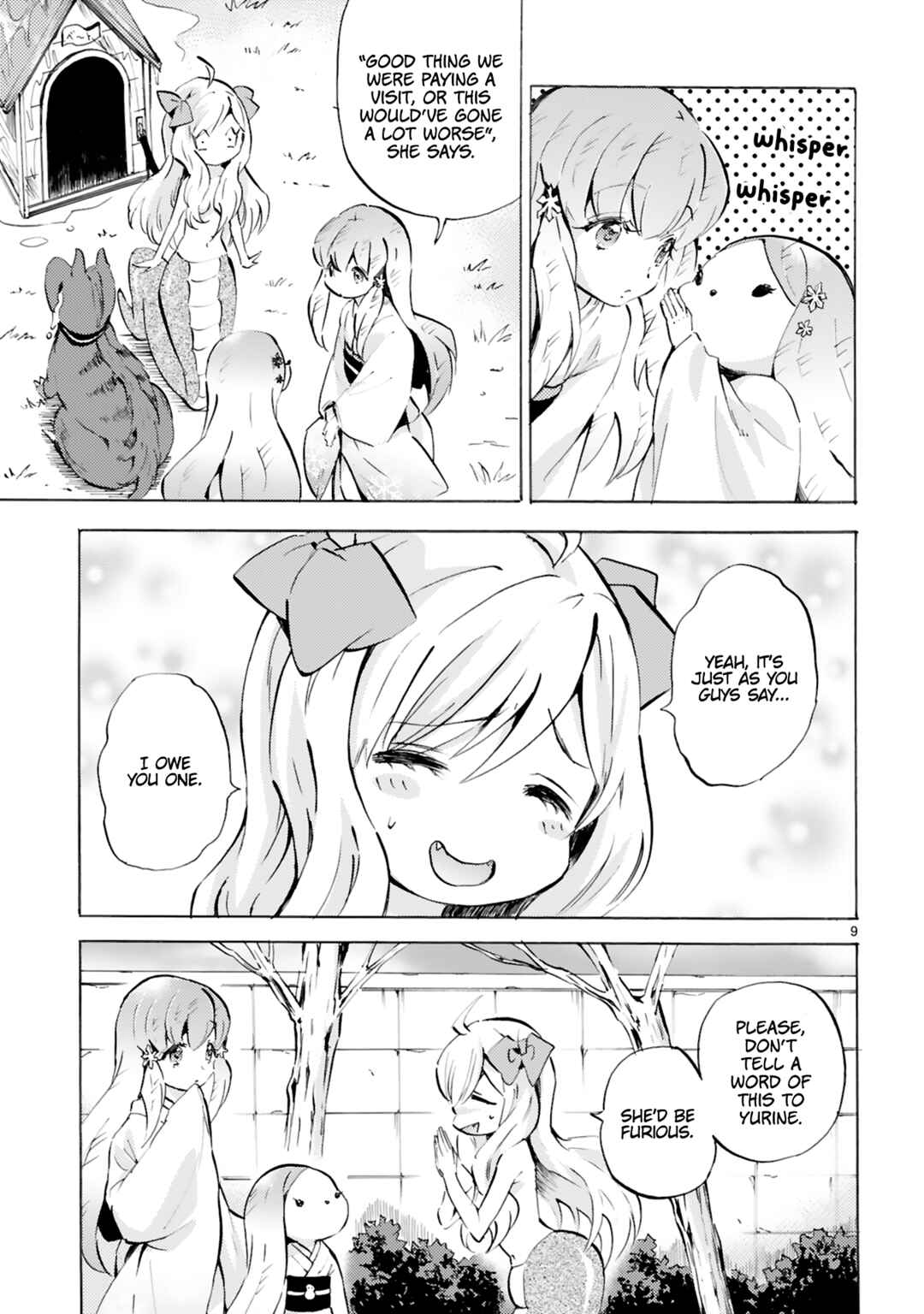 Page 9 Chapter 106 Jashin-chan Dropkick