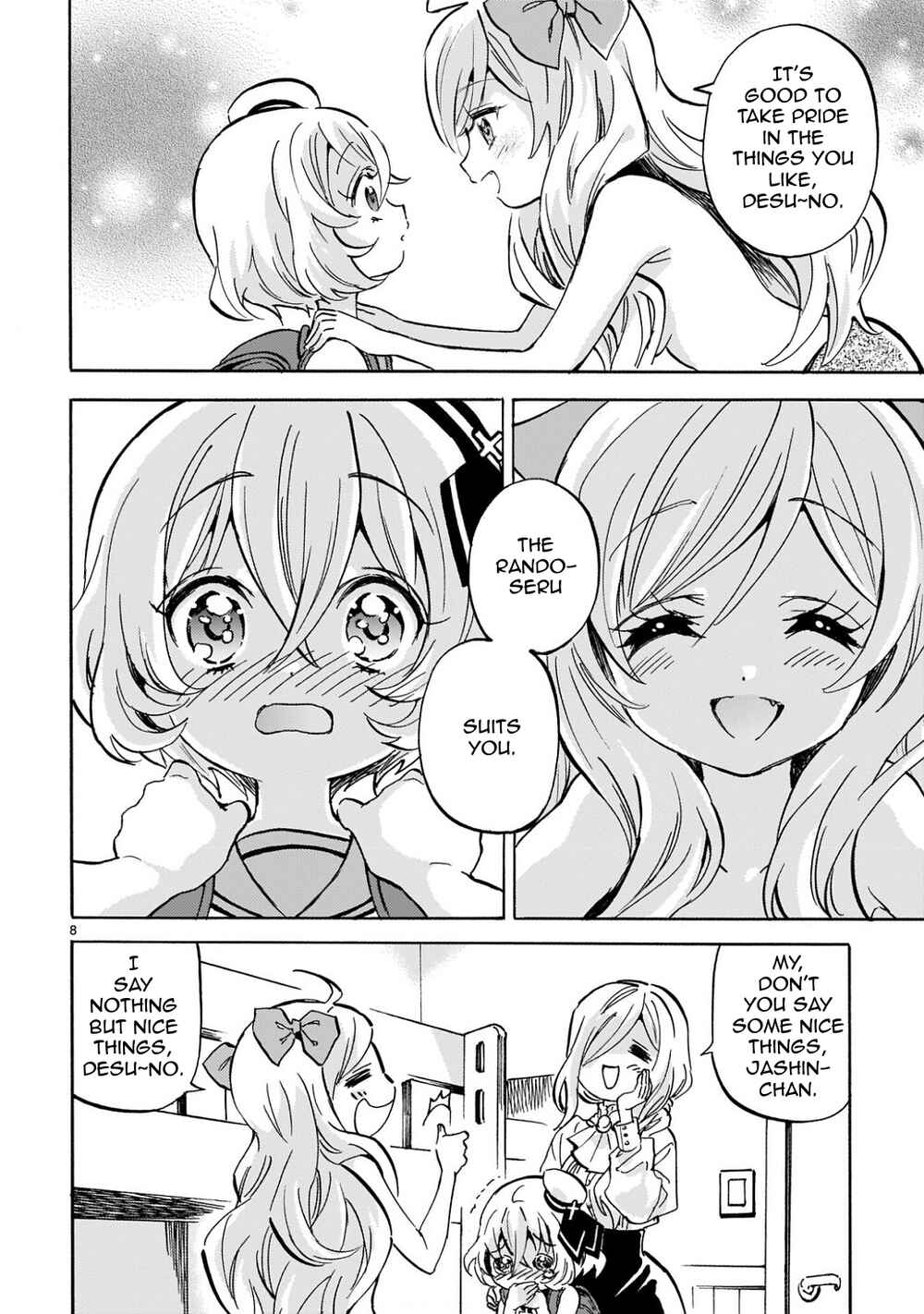 Page 8 Chapter 223 Jashin-chan Dropkick