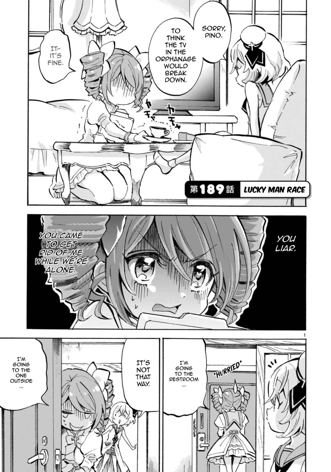 Page 1 Chapter 189 Jashin-chan Dropkick