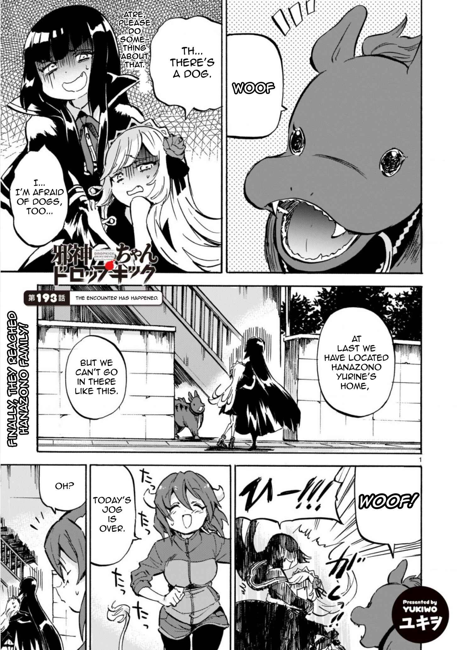 Page 1 Chapter 197 Jashin-chan Dropkick
