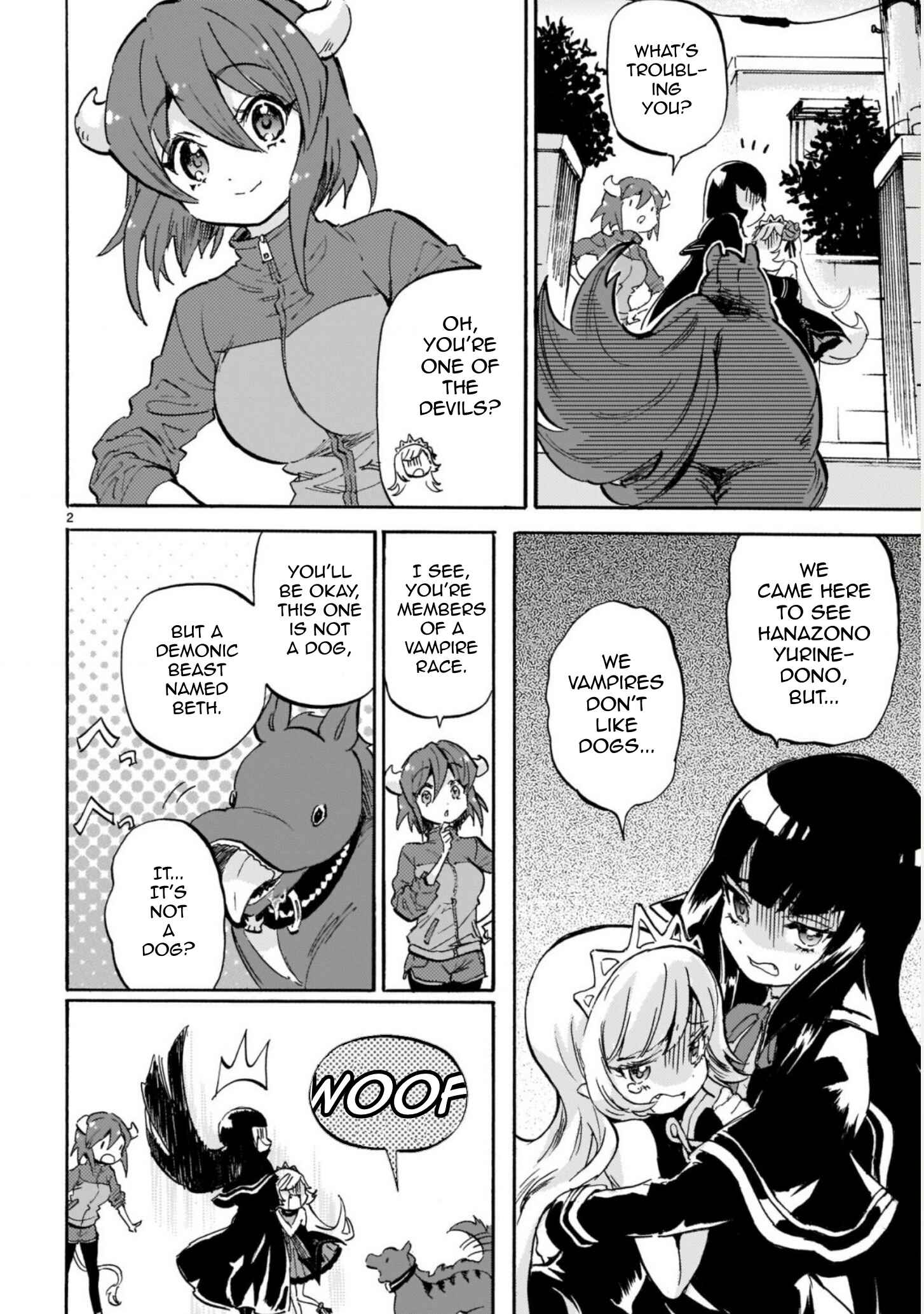 Page 2 Chapter 197 Jashin-chan Dropkick