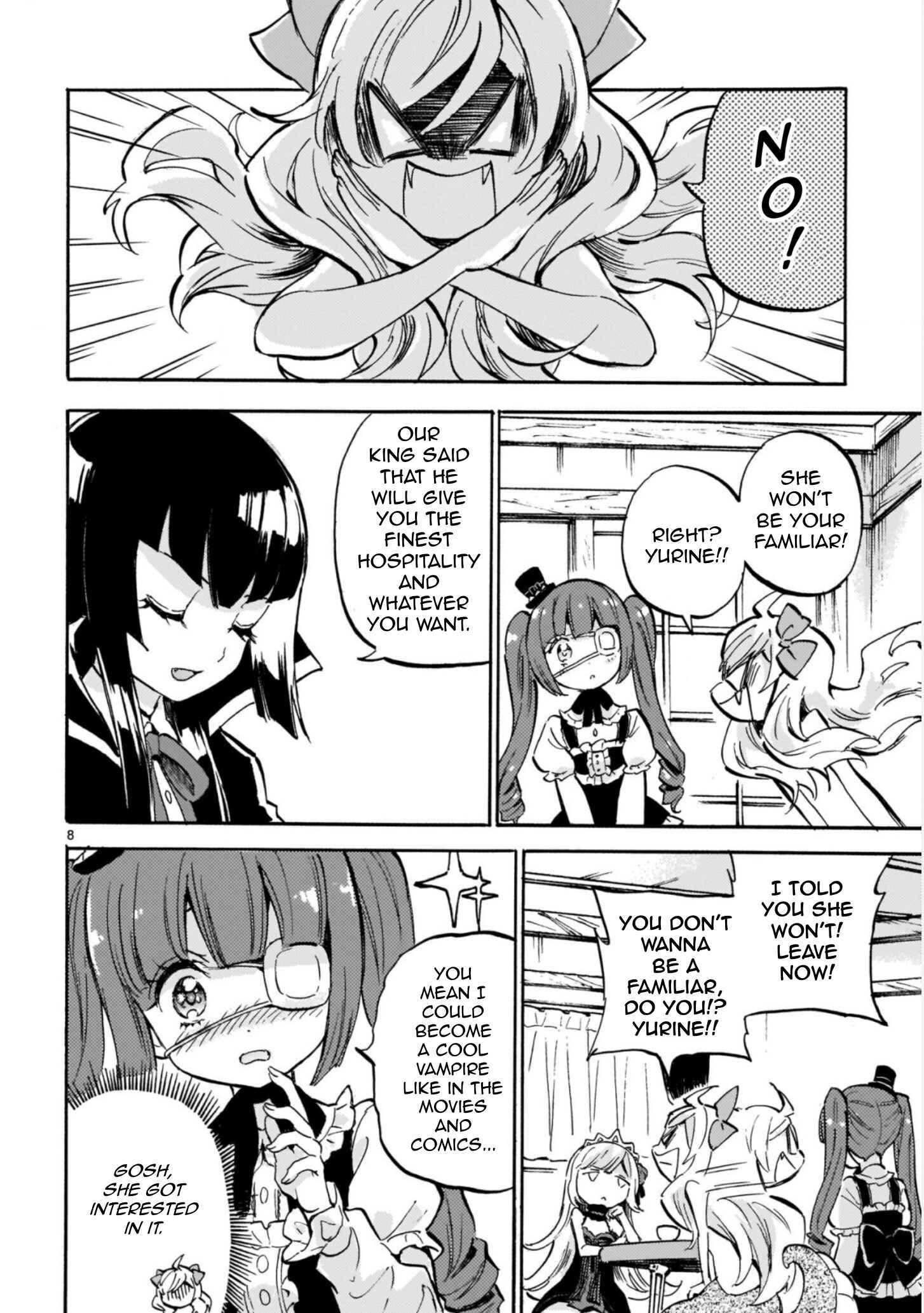 Page 8 Chapter 197 Jashin-chan Dropkick