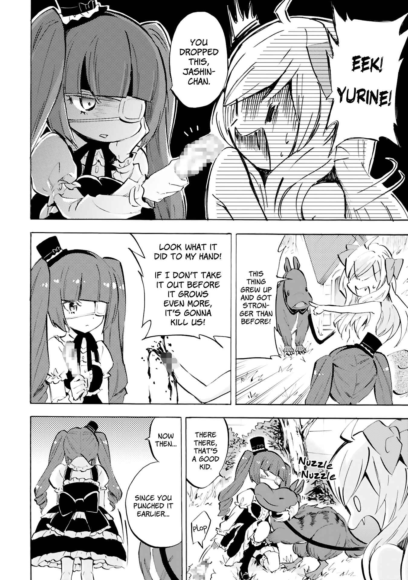 Page 8 Chapter 91 Jashin-chan Dropkick