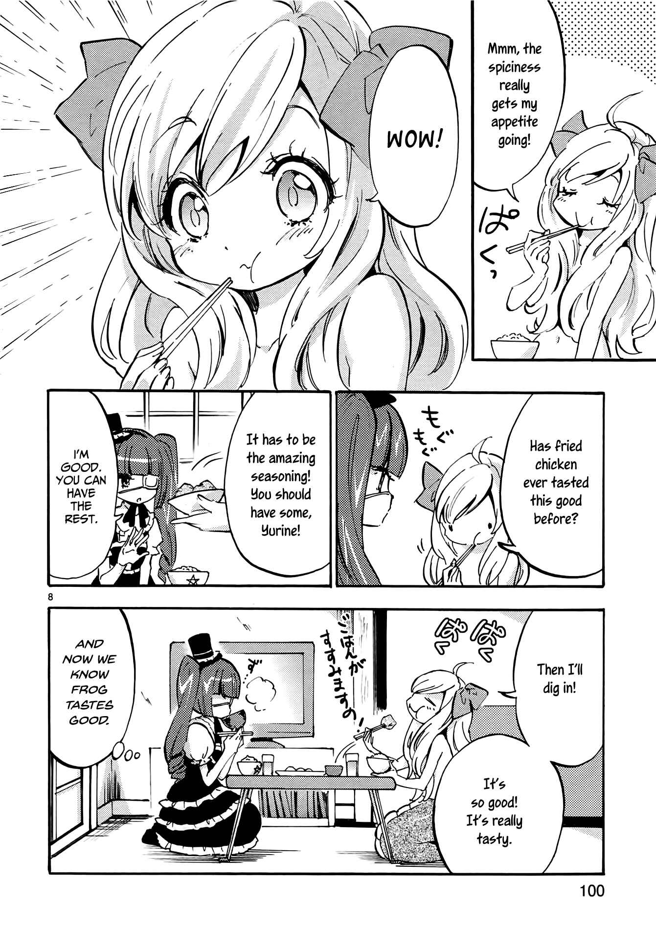 Page 8 Chapter 35 Jashin-chan Dropkick