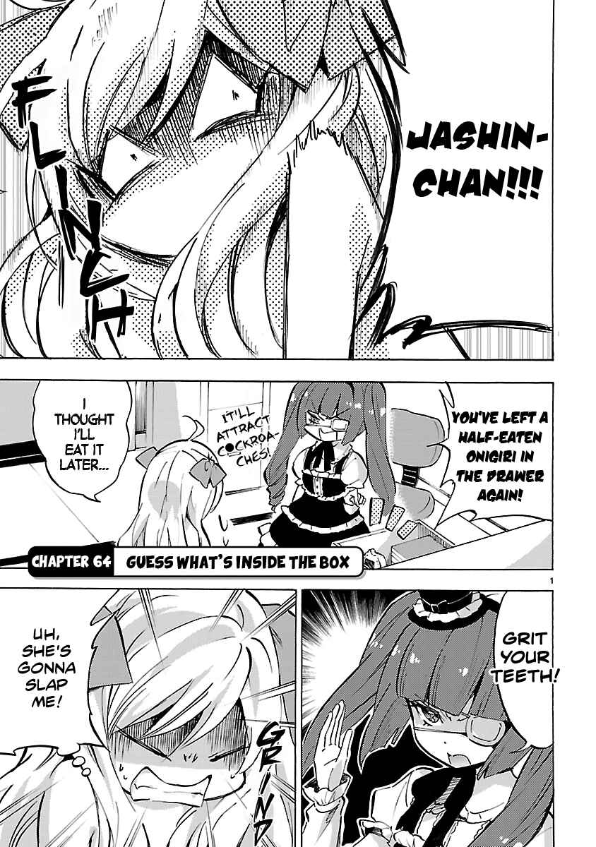 Page 1 Chapter 64 Jashin-chan Dropkick