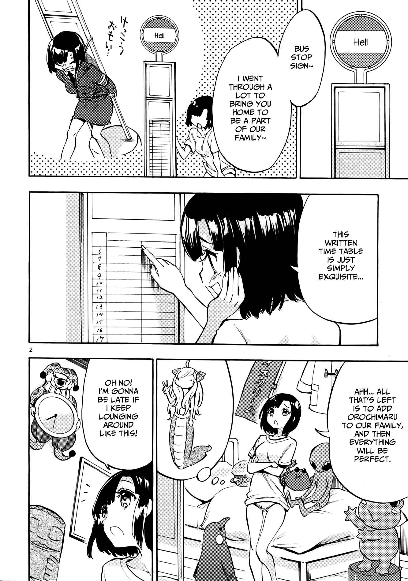 Page 2 Chapter 34 Jashin-chan Dropkick