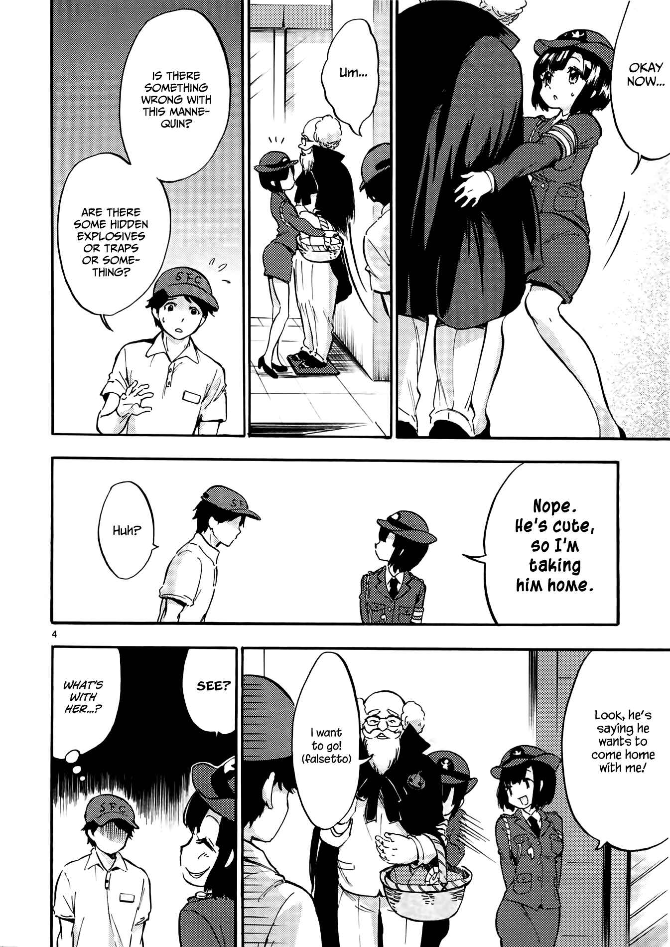 Page 4 Chapter 34 Jashin-chan Dropkick