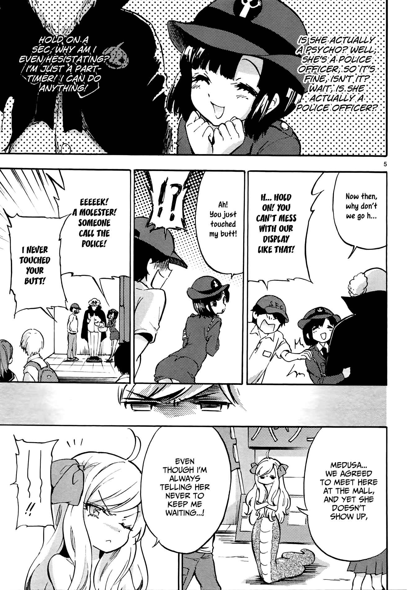 Page 5 Chapter 34 Jashin-chan Dropkick