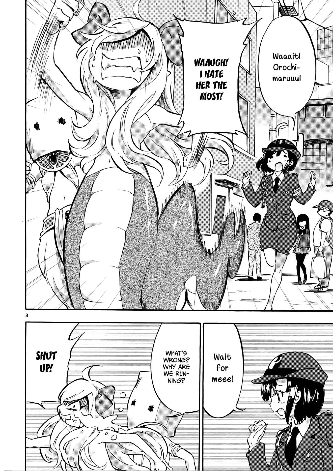 Page 8 Chapter 34 Jashin-chan Dropkick
