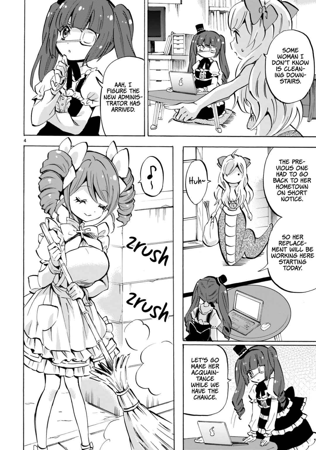 Page 4 Chapter 127 Jashin-chan Dropkick