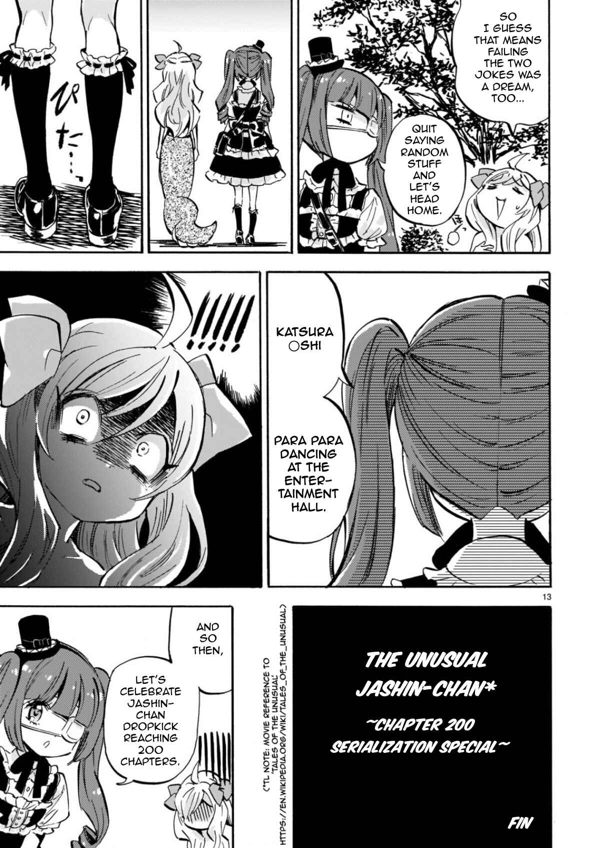 Page 13 Chapter 201 Jashin-chan Dropkick