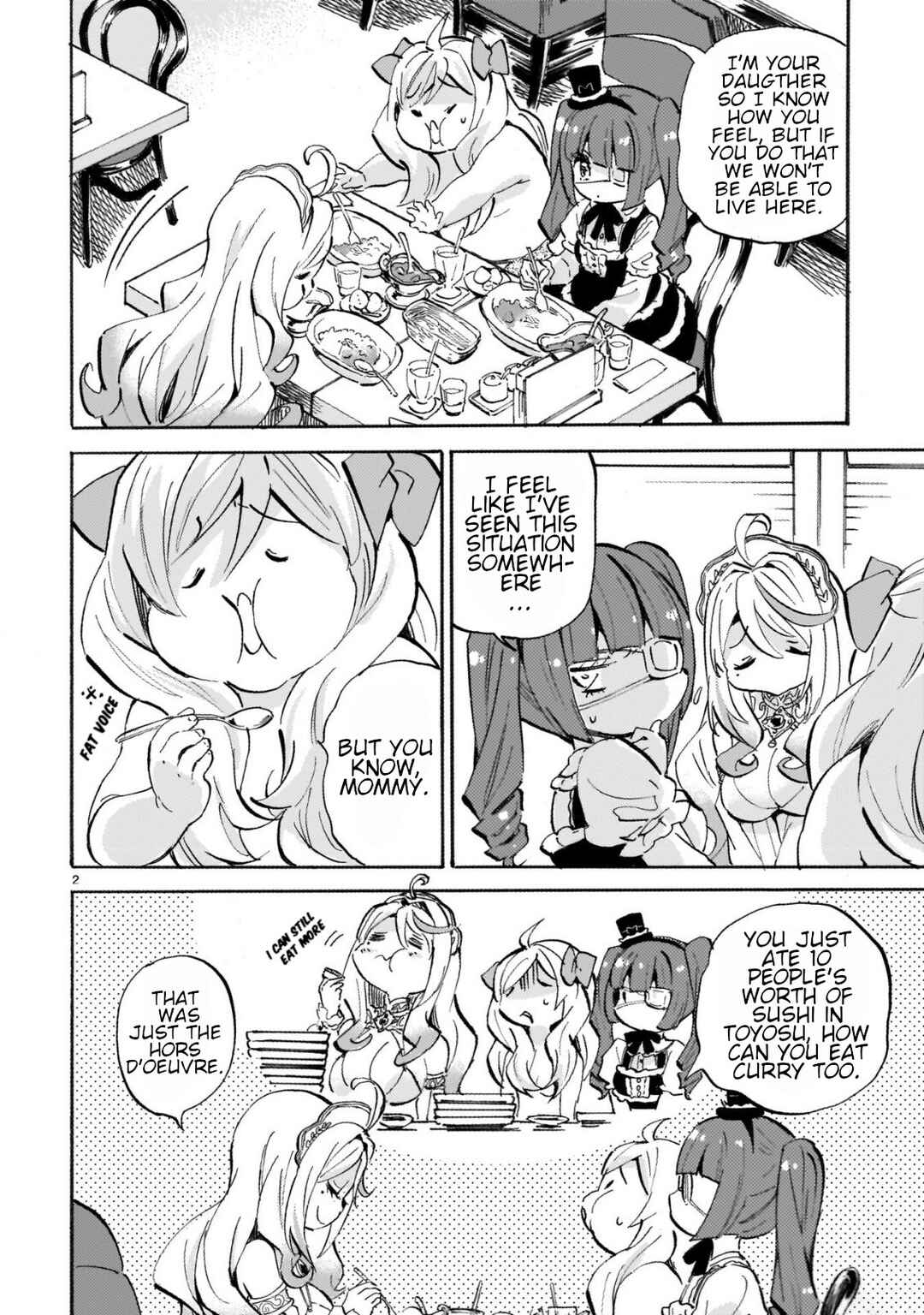 Page 2 Chapter 260 Jashin-chan Dropkick
