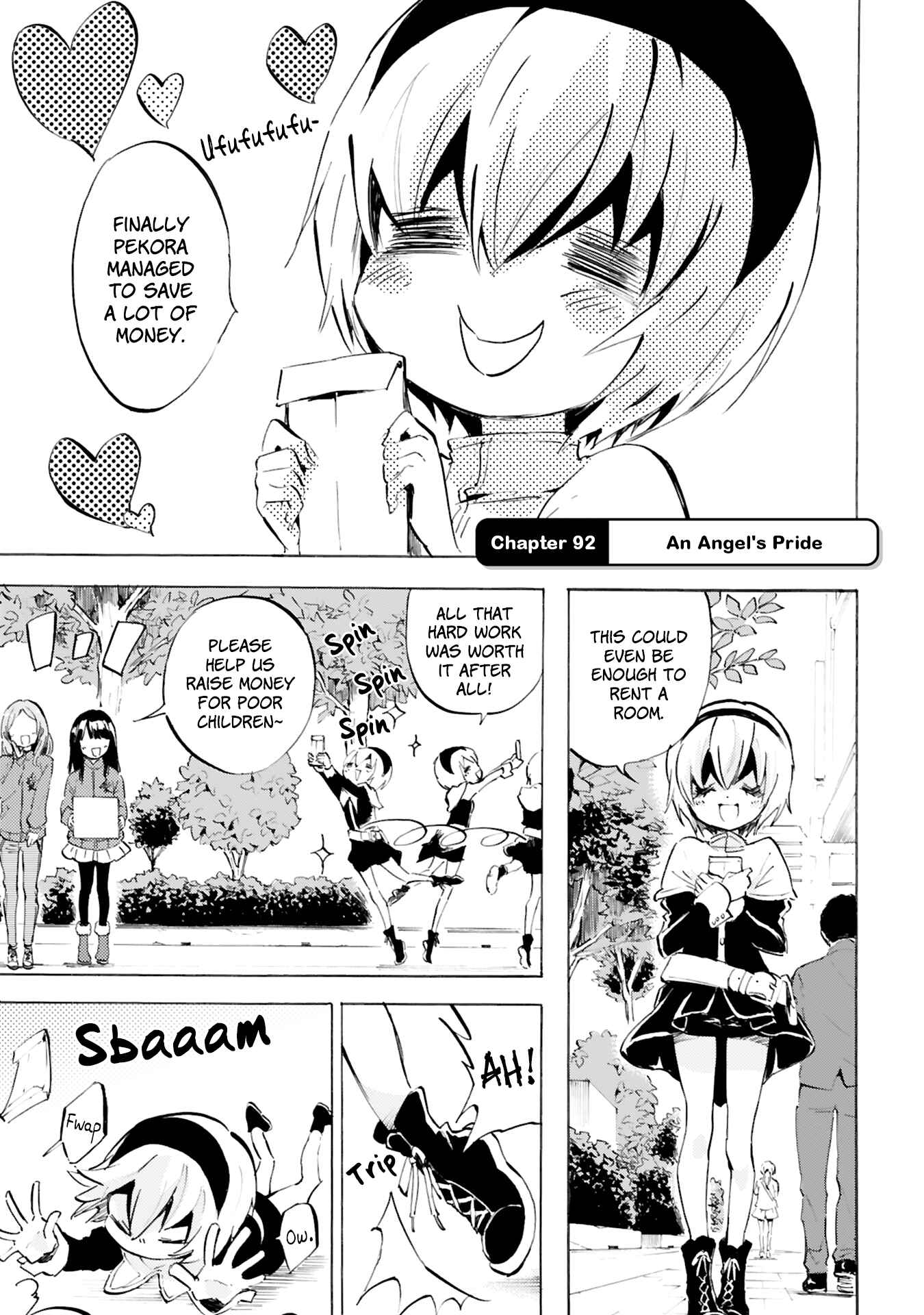 Page 1 Chapter 92 Jashin-chan Dropkick