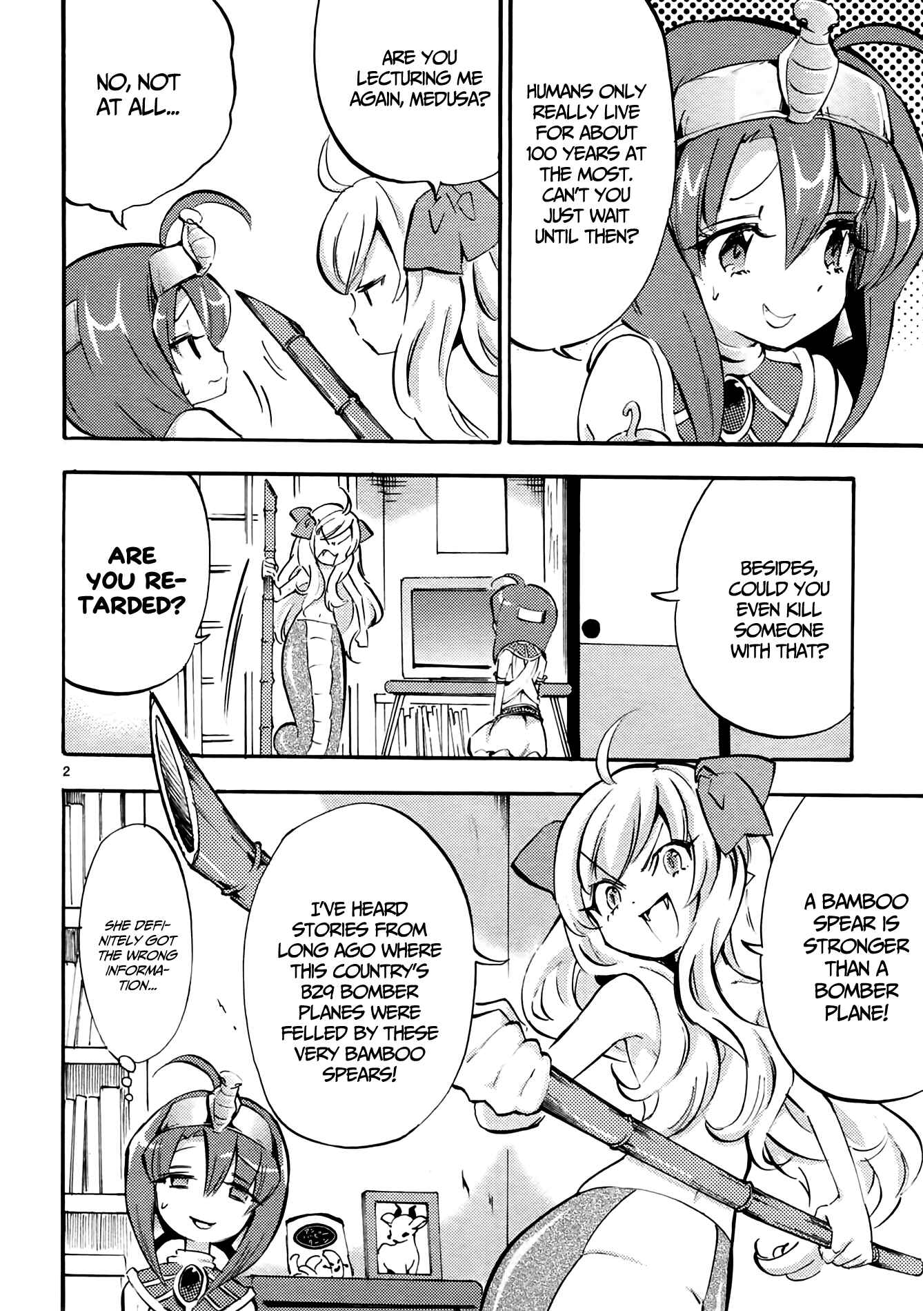 Page 2 Chapter 36 Jashin-chan Dropkick