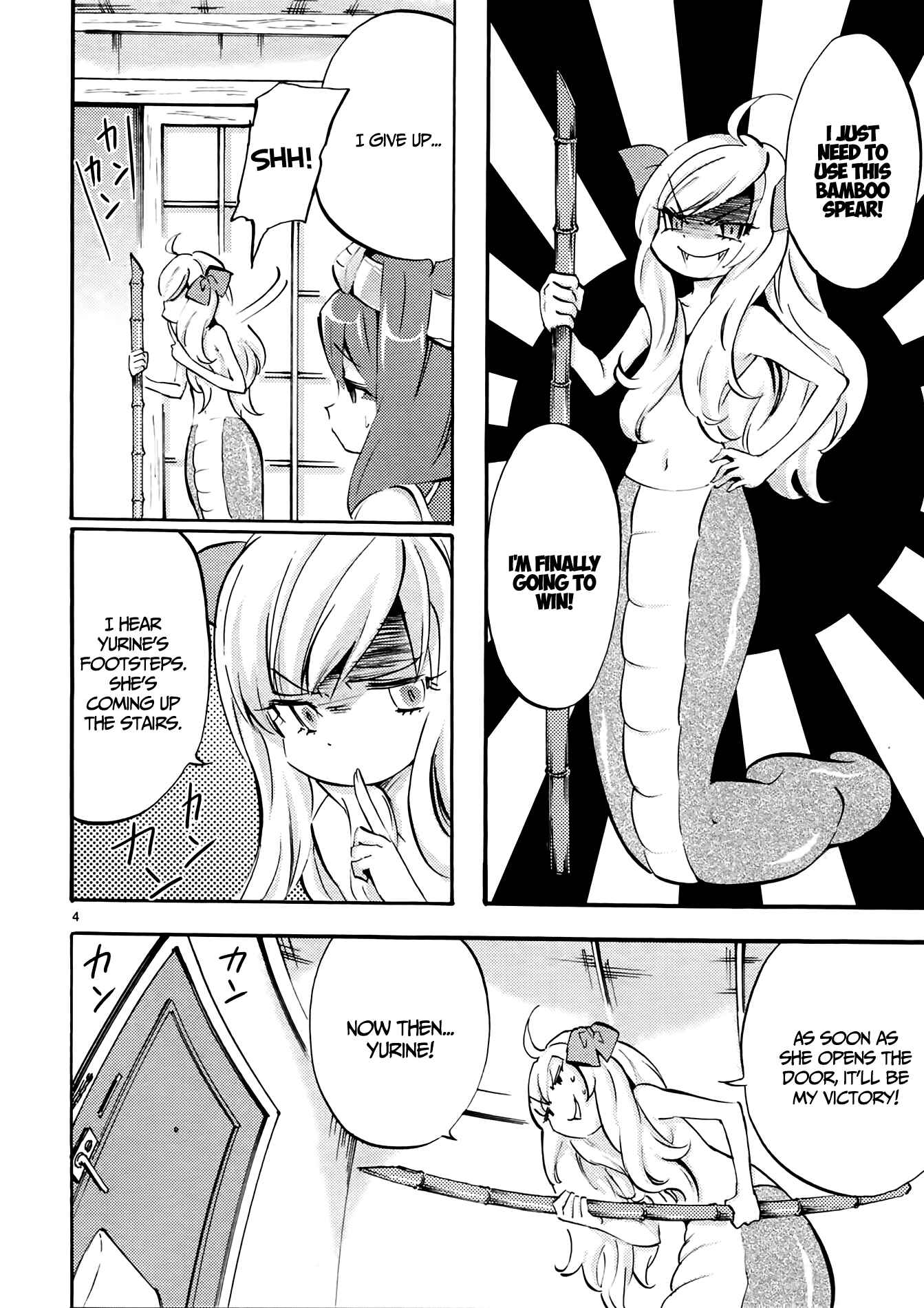 Page 4 Chapter 36 Jashin-chan Dropkick