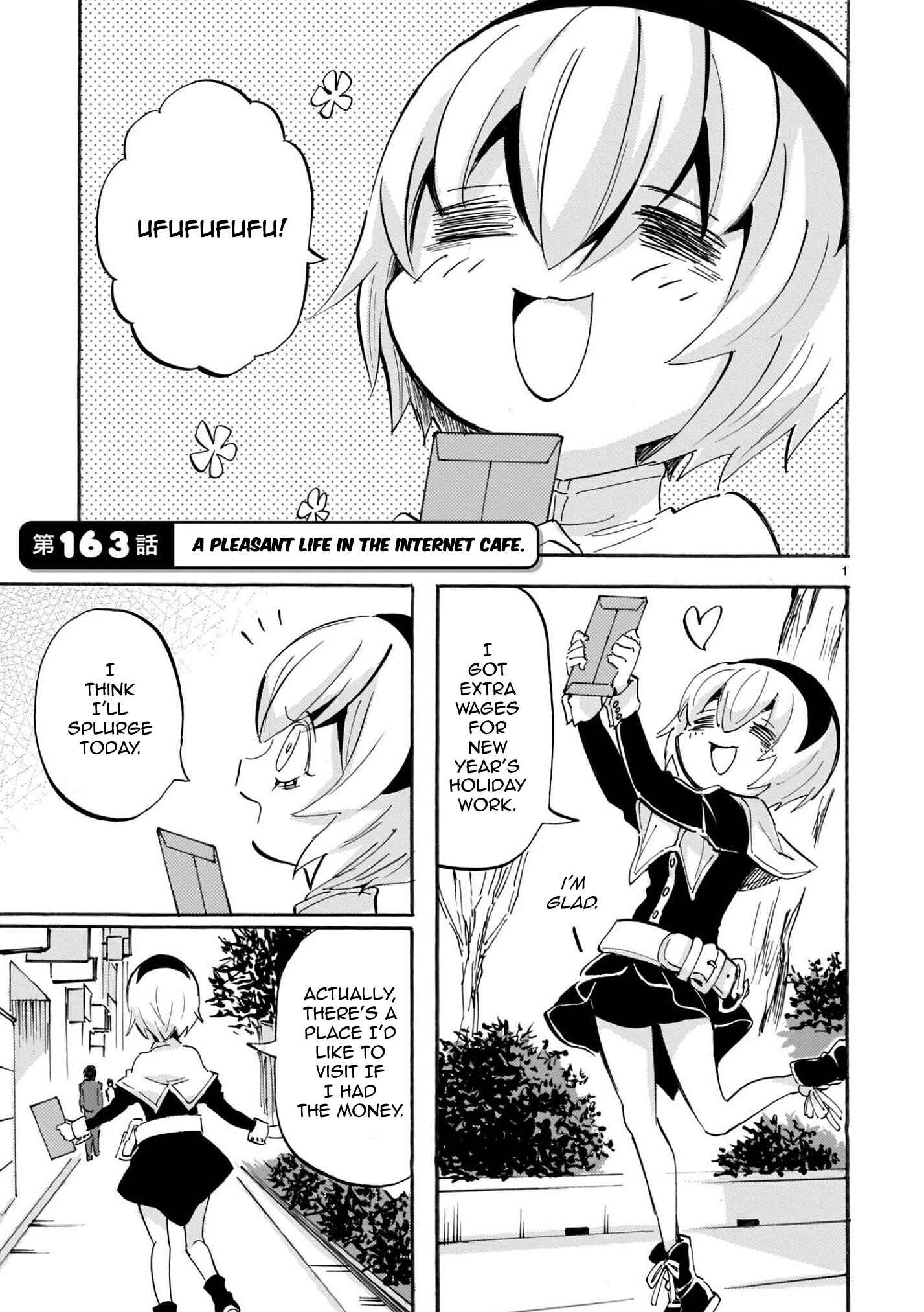Page 1 Chapter 163 Jashin-chan Dropkick